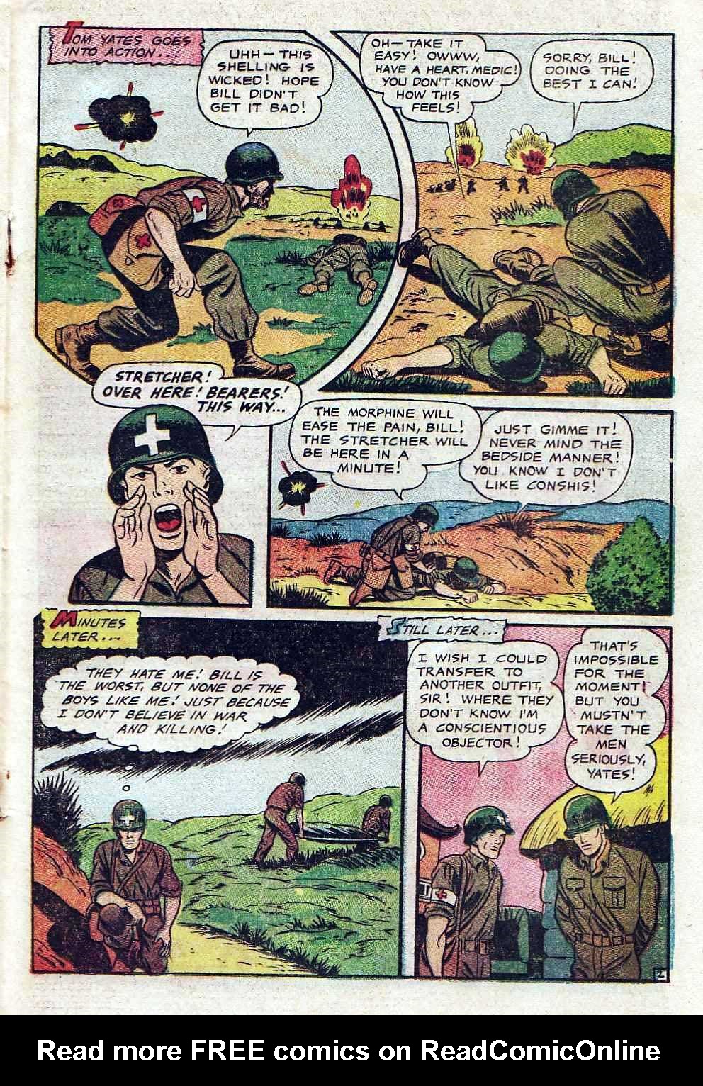 Read online G.I. in Battle (1957) comic -  Issue #4 - 21