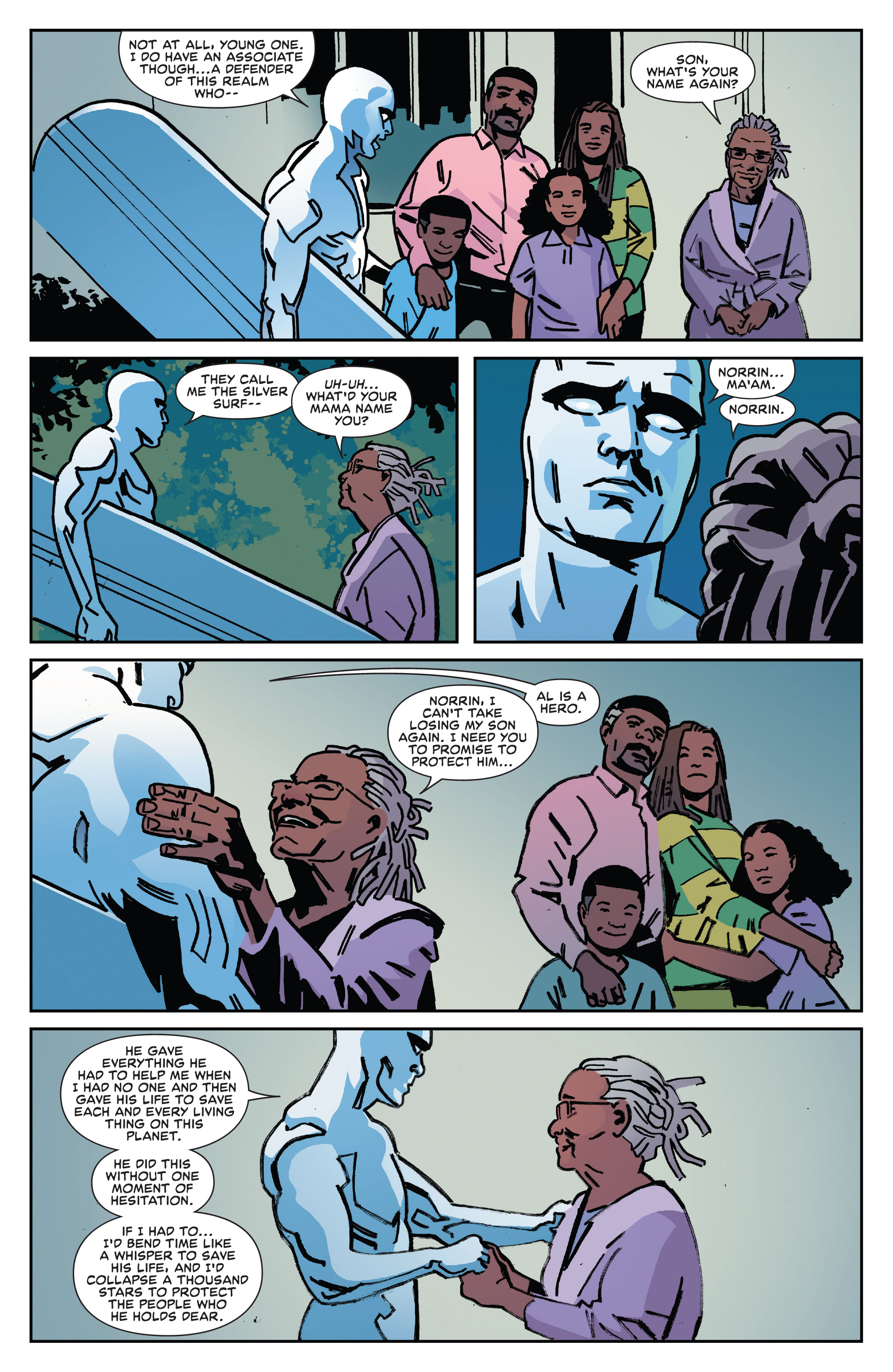 Read online Silver Surfer: Ghost Light comic -  Issue #4 - 18