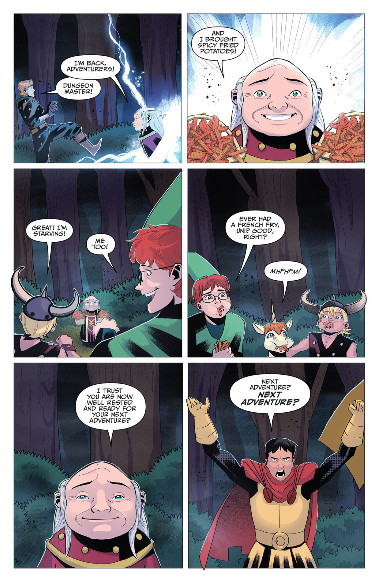 Read online Dungeons & Dragons: Saturday Morning Adventures (2023) comic -  Issue #4 - 17