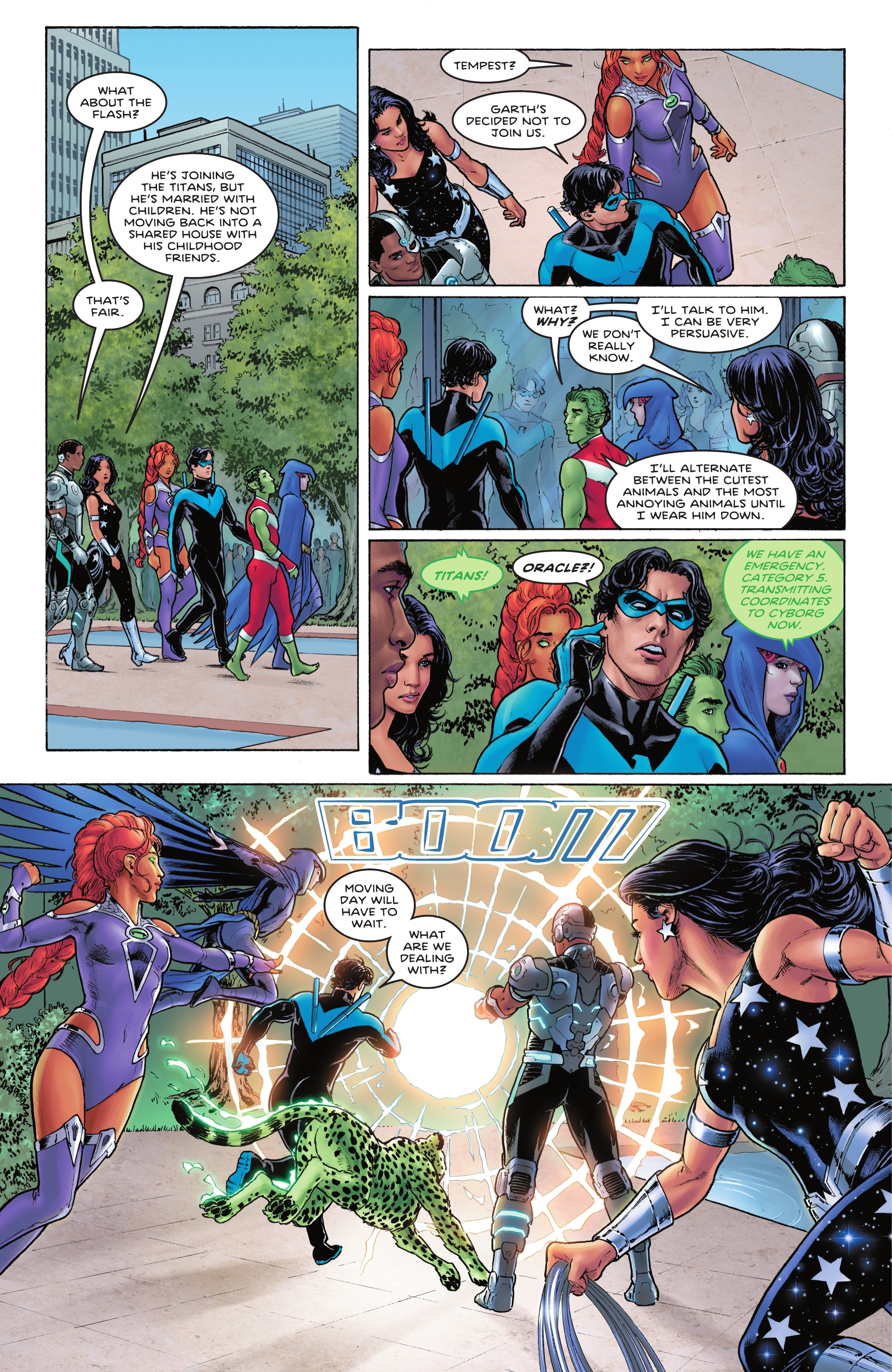 Read online Titans (2023) comic -  Issue #1 - 13