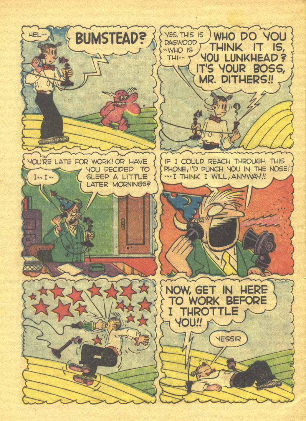 Read online Blondie Comics (1947) comic -  Issue #4 - 32