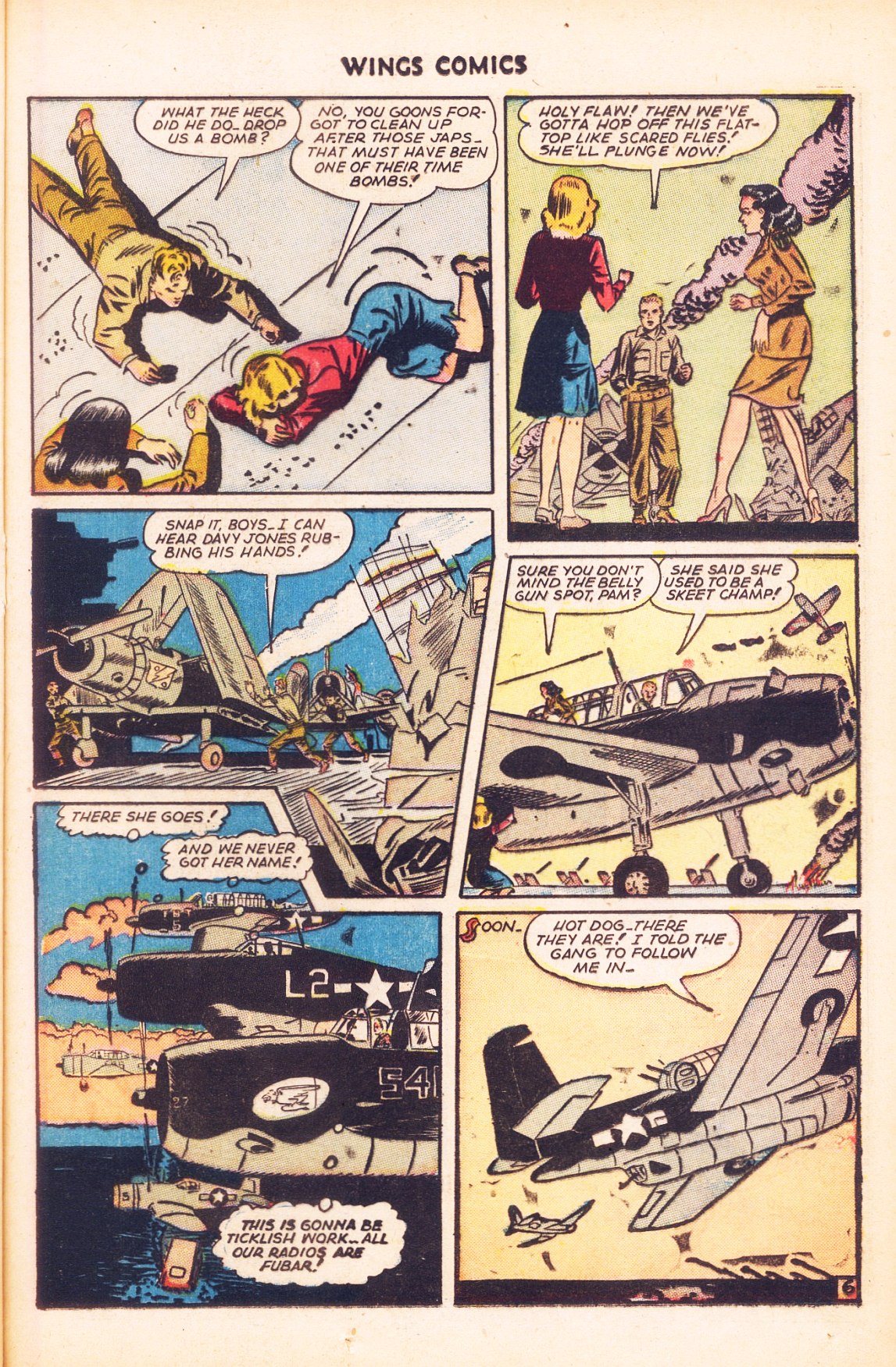 Read online Wings Comics comic -  Issue #58 - 33