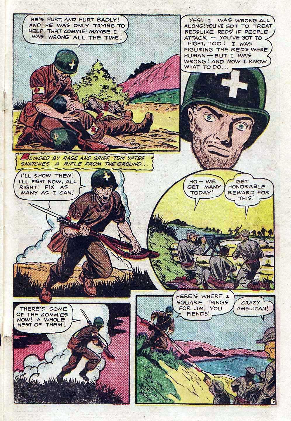 Read online G.I. in Battle (1957) comic -  Issue #4 - 25