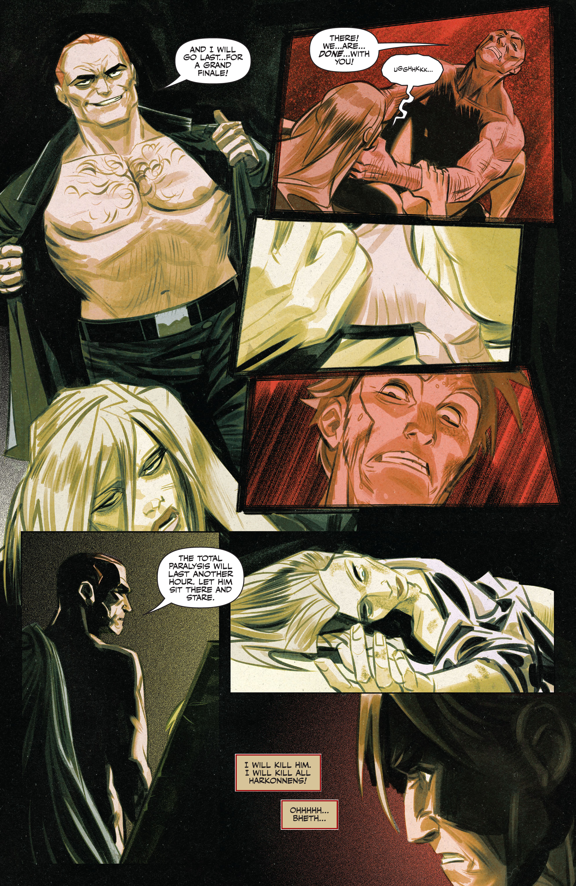 Read online Dune: House Harkonnen comic -  Issue #6 - 20