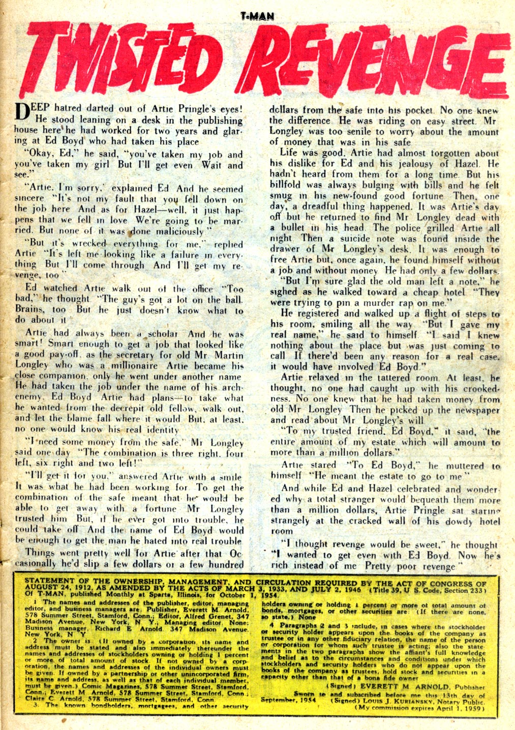 Read online T-Man: World Wide Trouble Shooter comic -  Issue #24 - 25
