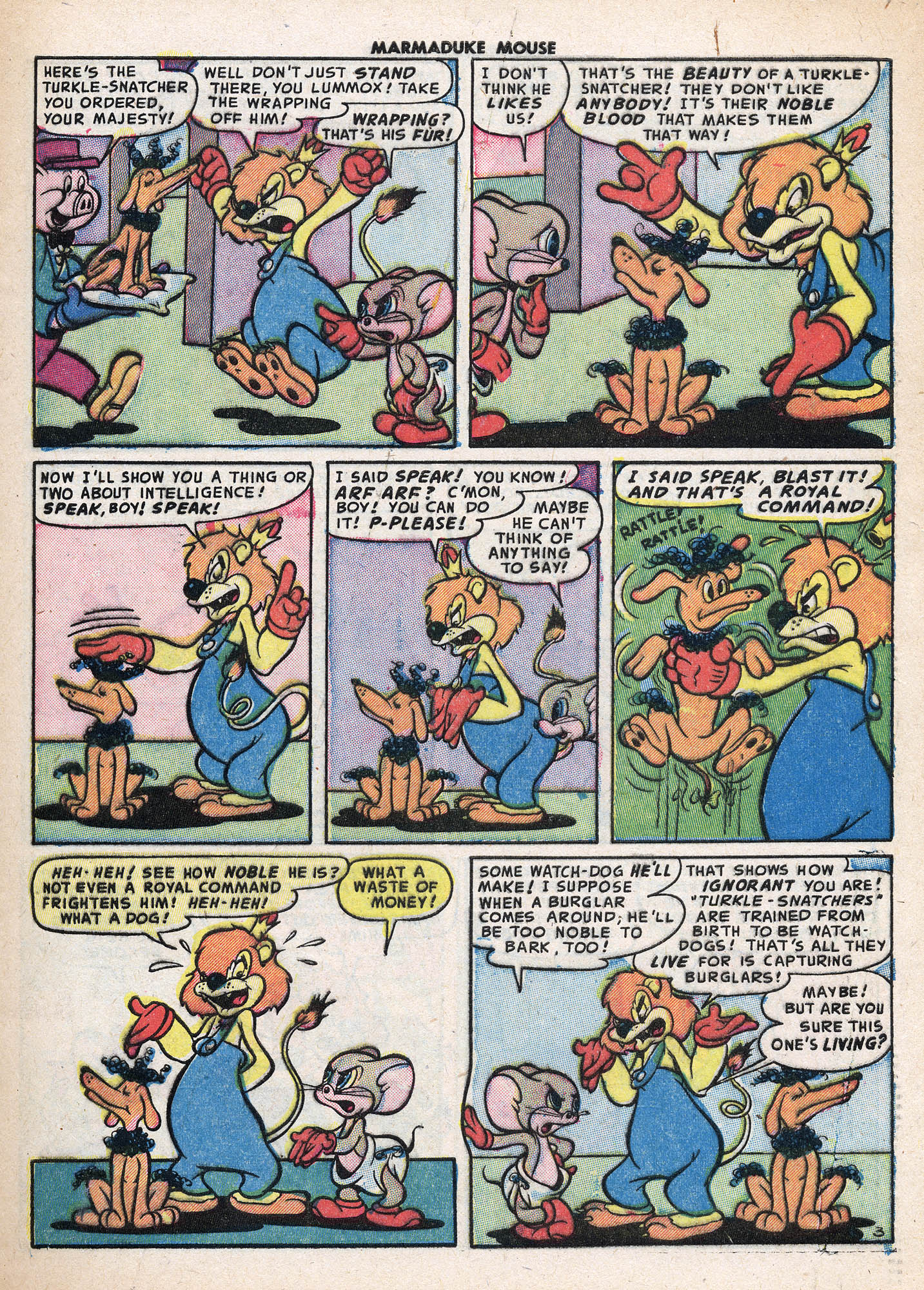 Read online Marmaduke Mouse comic -  Issue #34 - 5