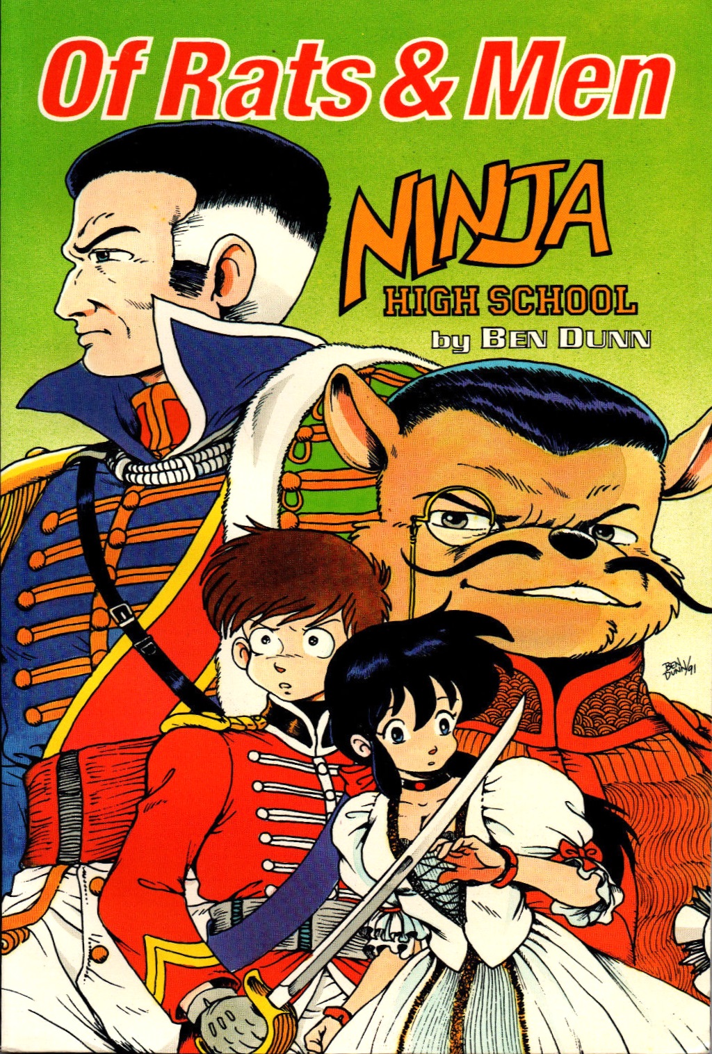 Read online Ninja High School: Of Rats & Men comic -  Issue # TPB - 1