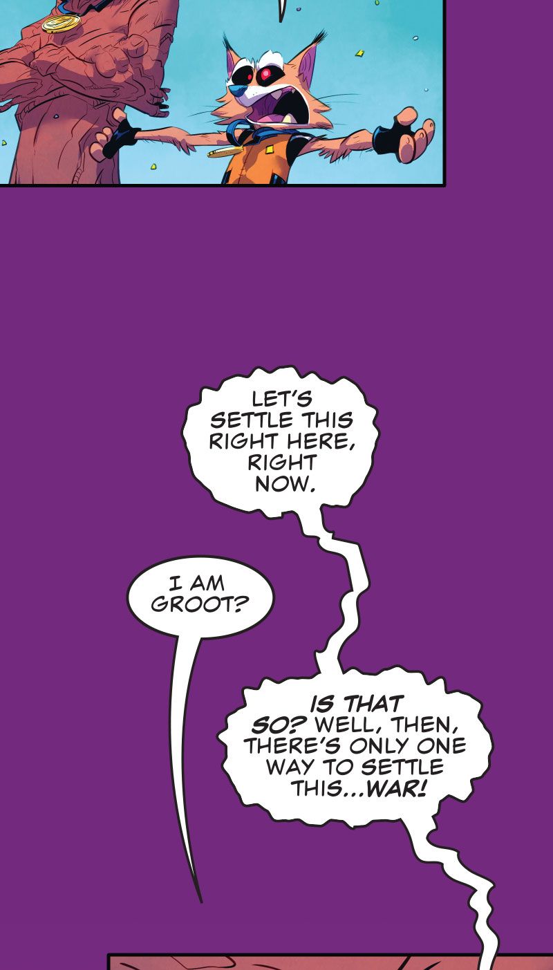 Read online Rocket Raccoon & Groot: Tall Tails Infinity Comic comic -  Issue #12 - 44
