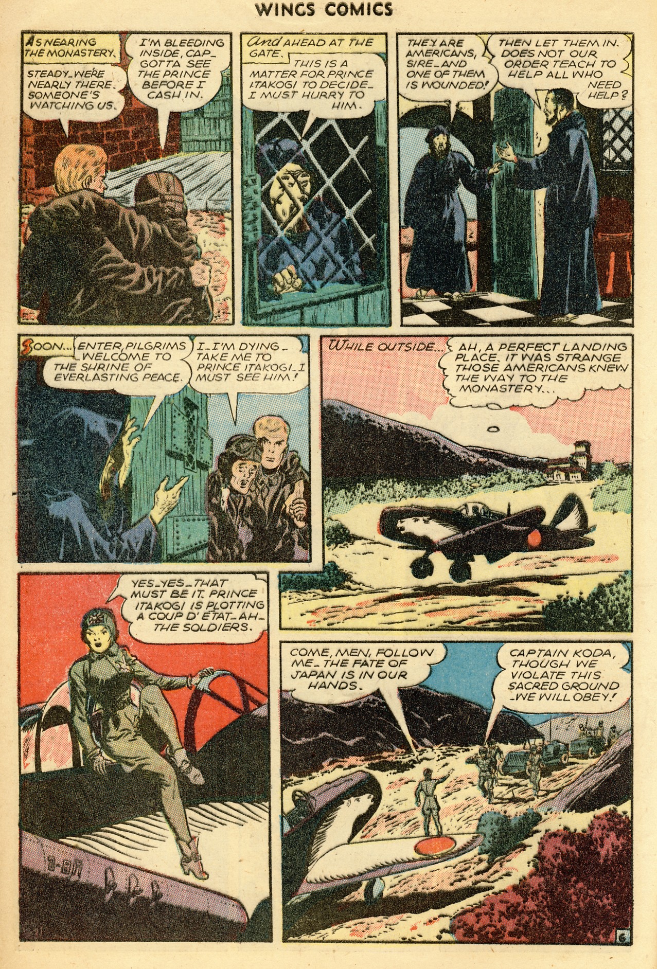 Read online Wings Comics comic -  Issue #64 - 8