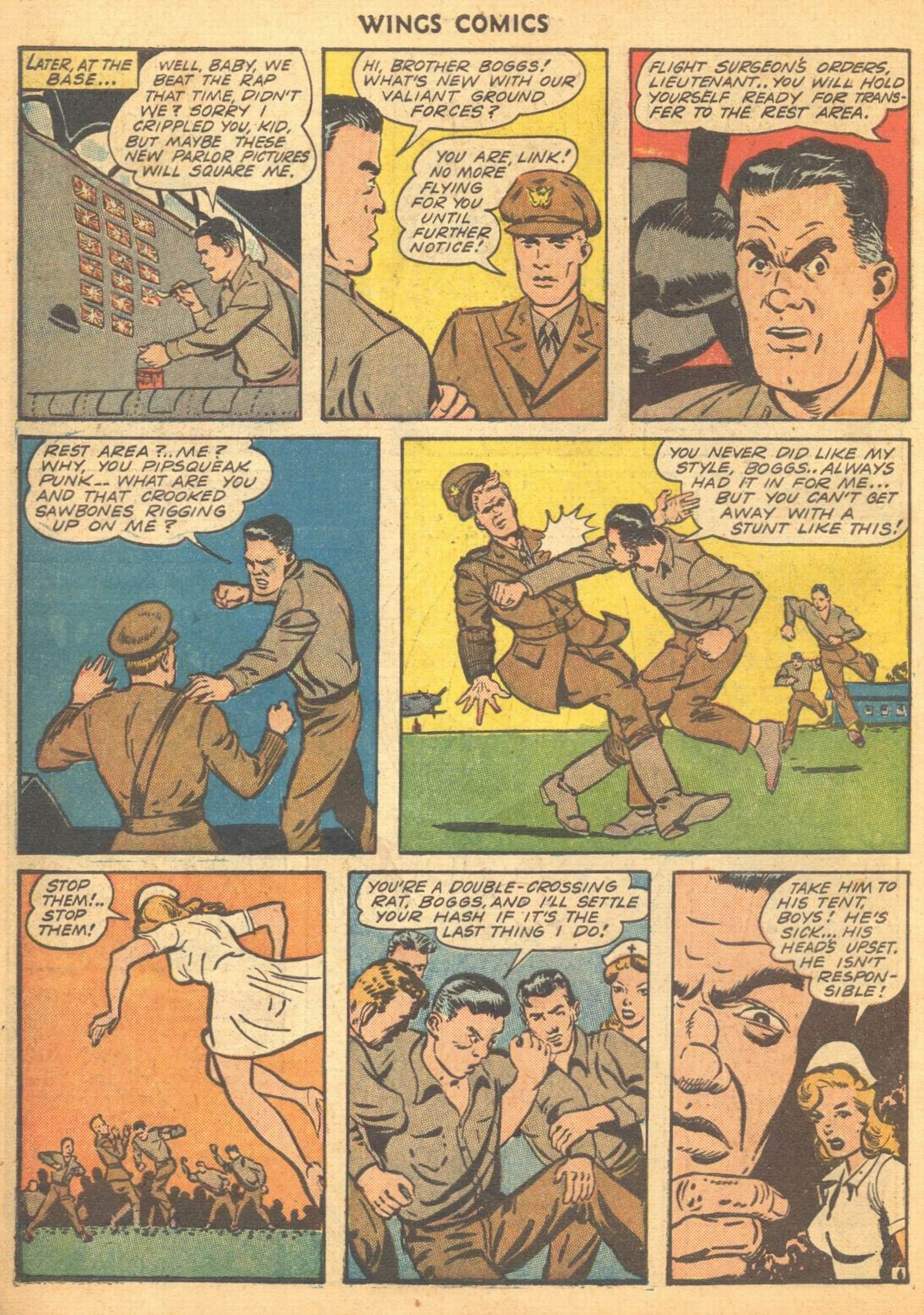 Read online Wings Comics comic -  Issue #35 - 8