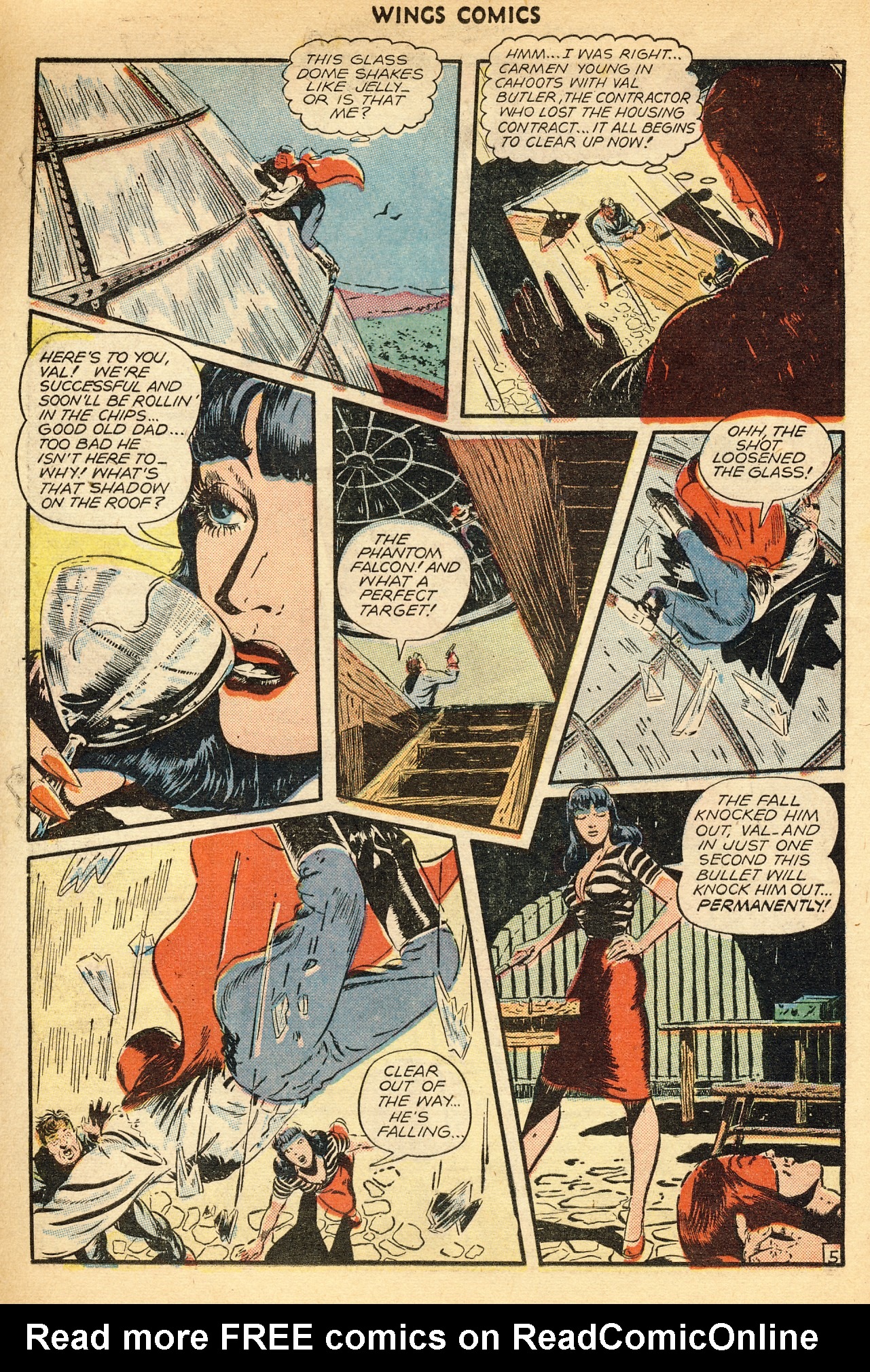 Read online Wings Comics comic -  Issue #82 - 34