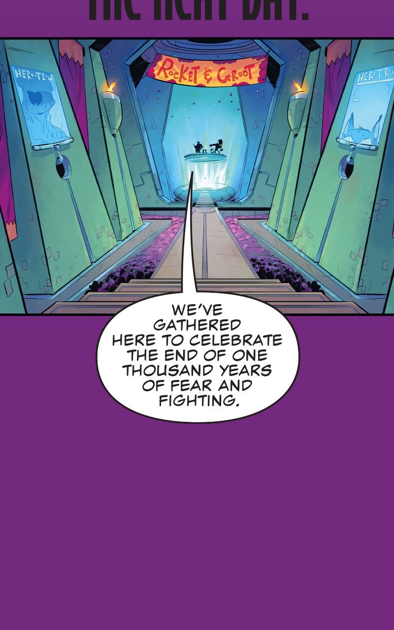 Read online Rocket Raccoon & Groot: Tall Tails Infinity Comic comic -  Issue #12 - 36