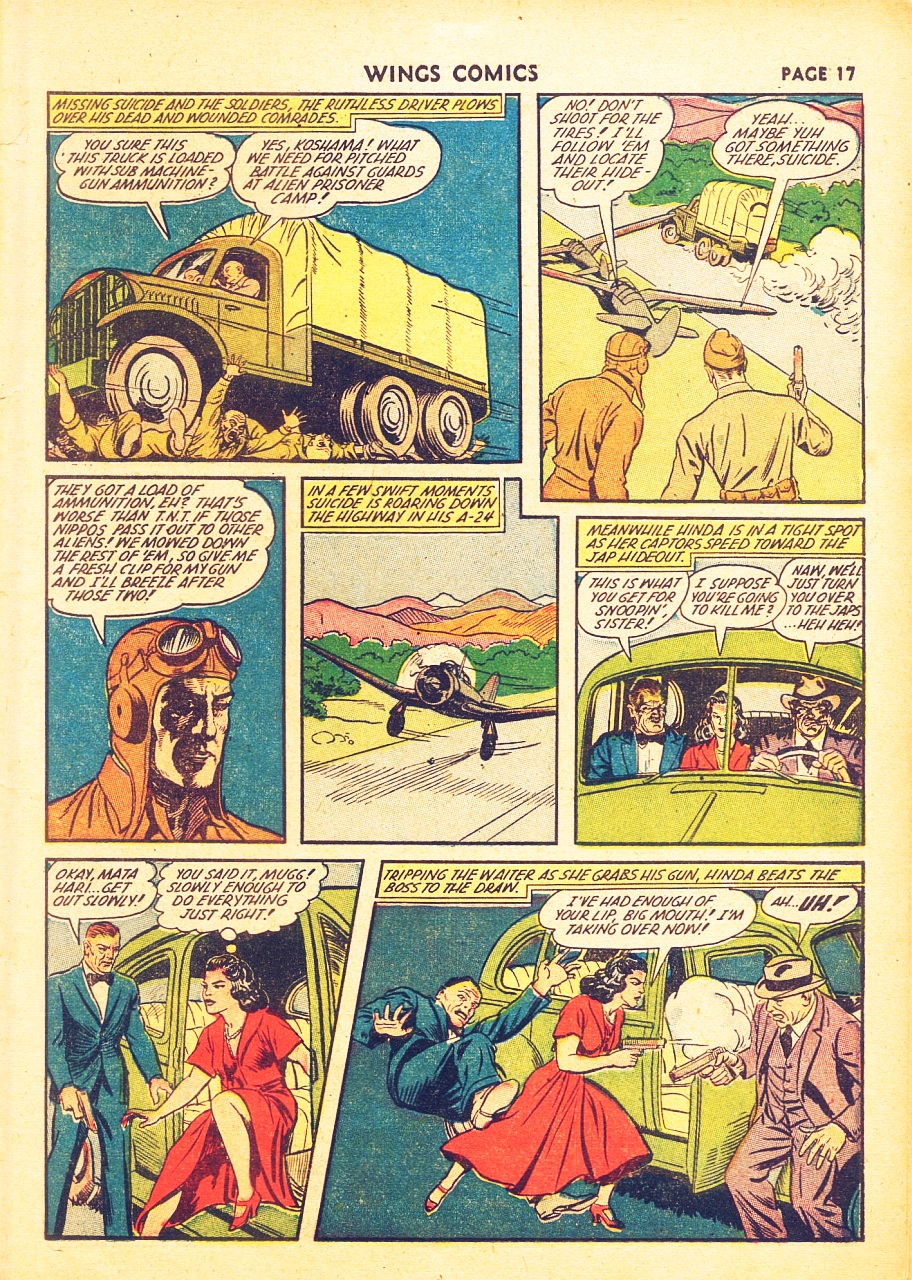 Read online Wings Comics comic -  Issue #28 - 20
