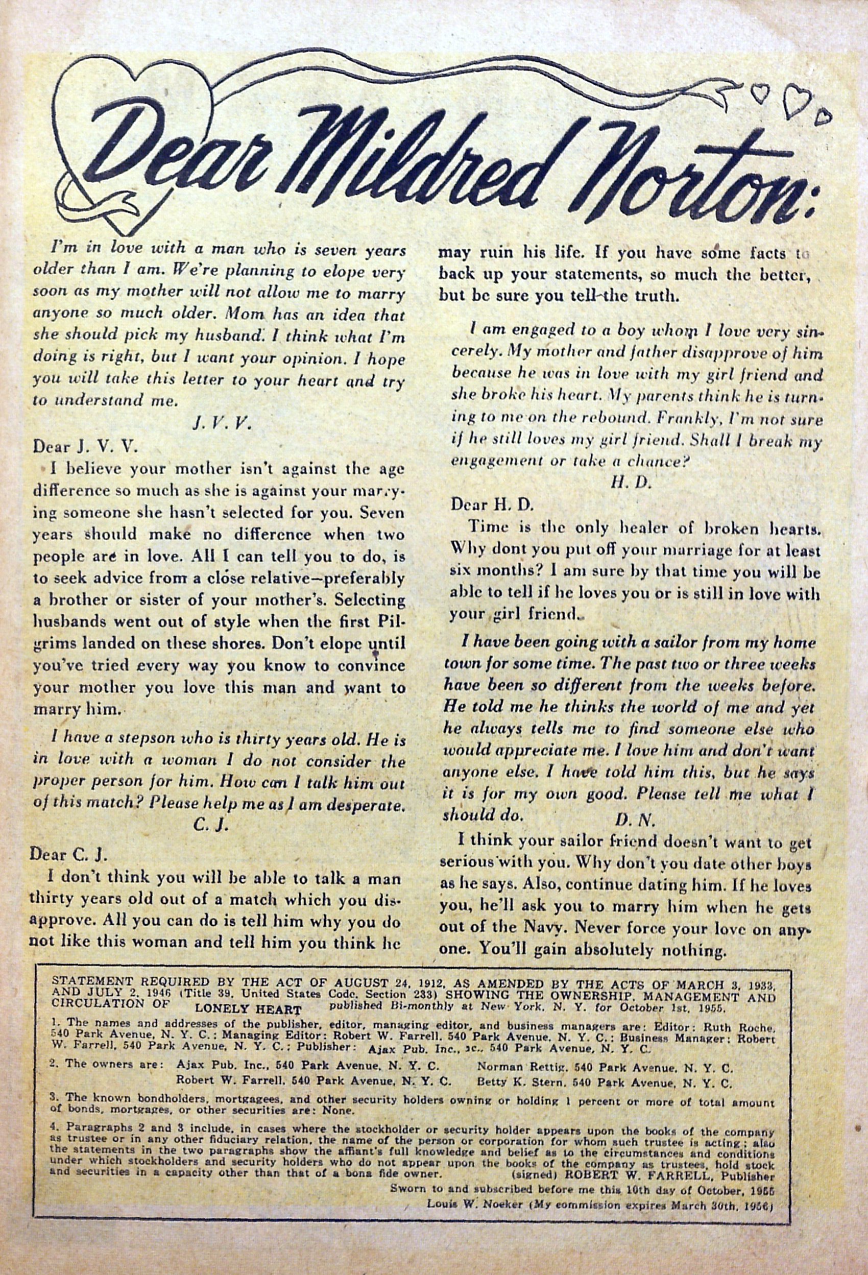 Read online Dear Heart comic -  Issue #15 - 27