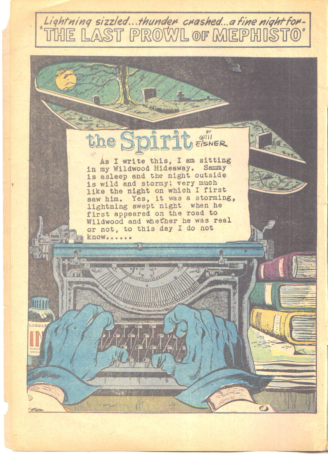 Read online The Spirit (1952) comic -  Issue #4 - 4