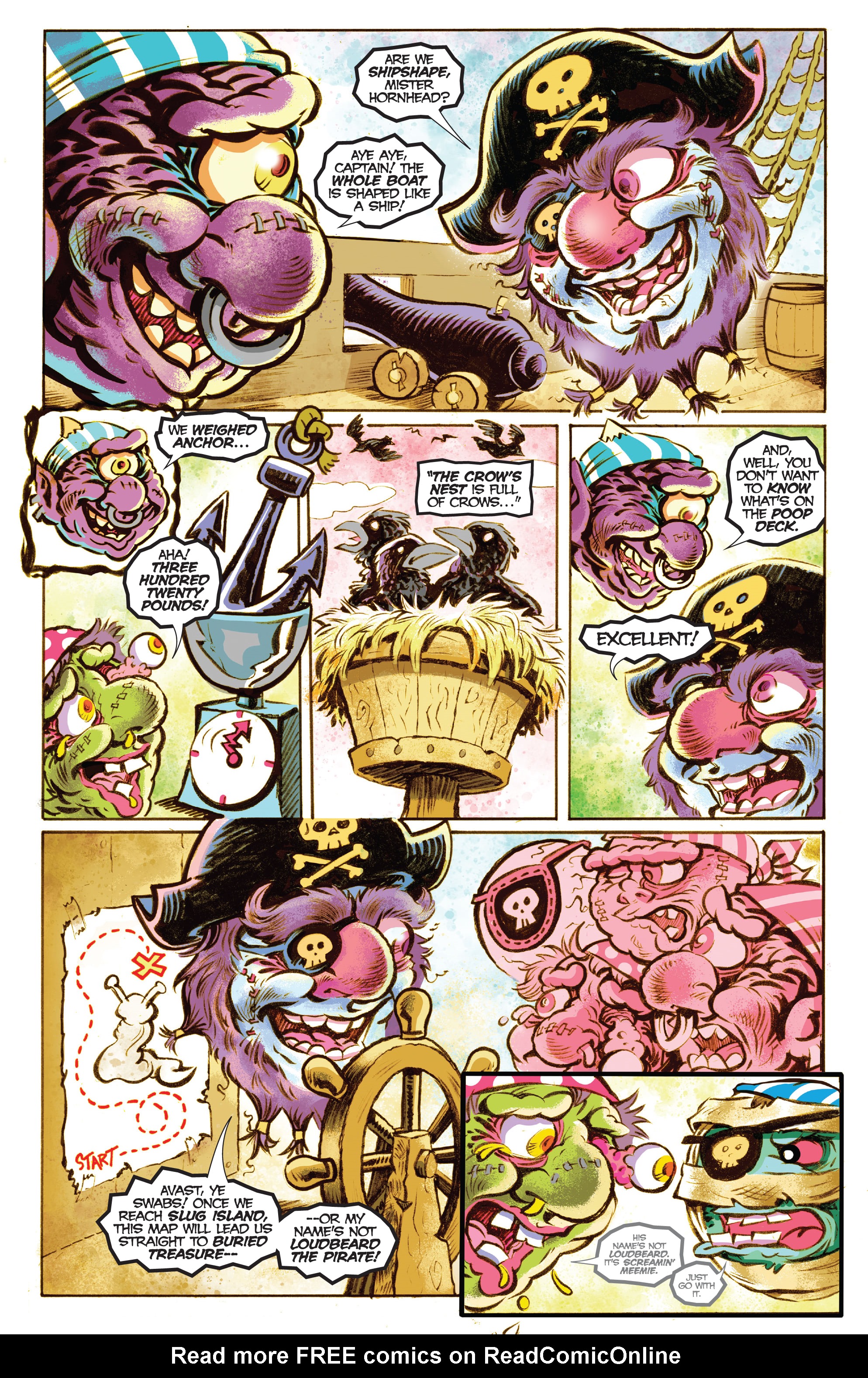 Read online Madballs vs Garbage Pail Kids – Time Again, Slime Again comic -  Issue #2 - 6