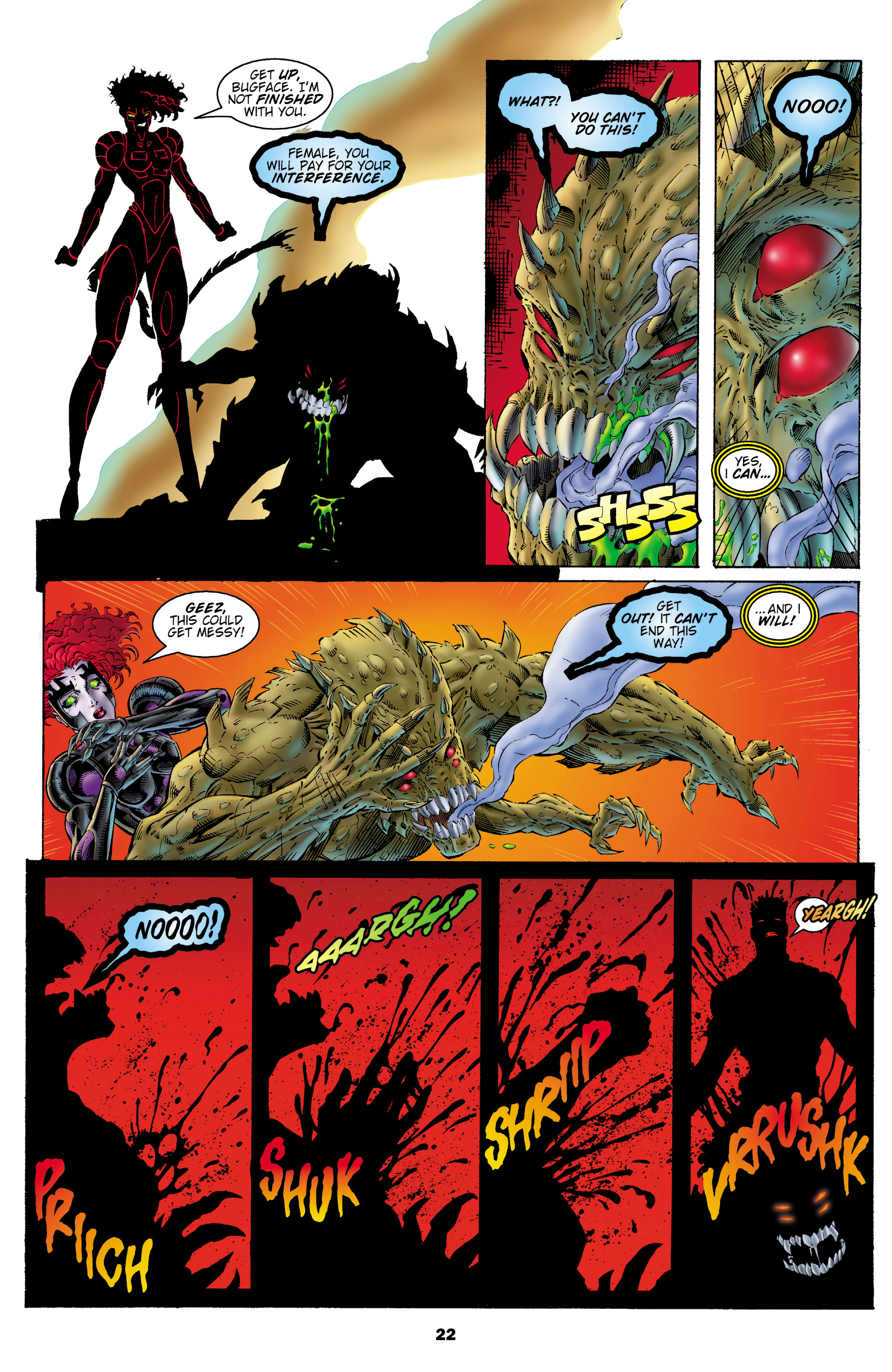 Read online Backlash comic -  Issue #6 - 23