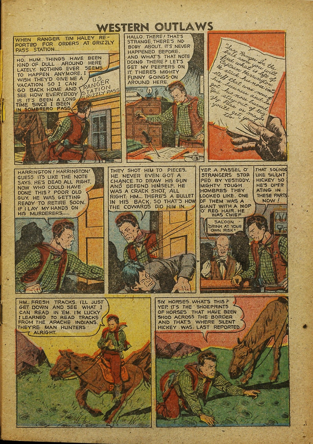 Read online Western Outlaws (1948) comic -  Issue #20 - 3