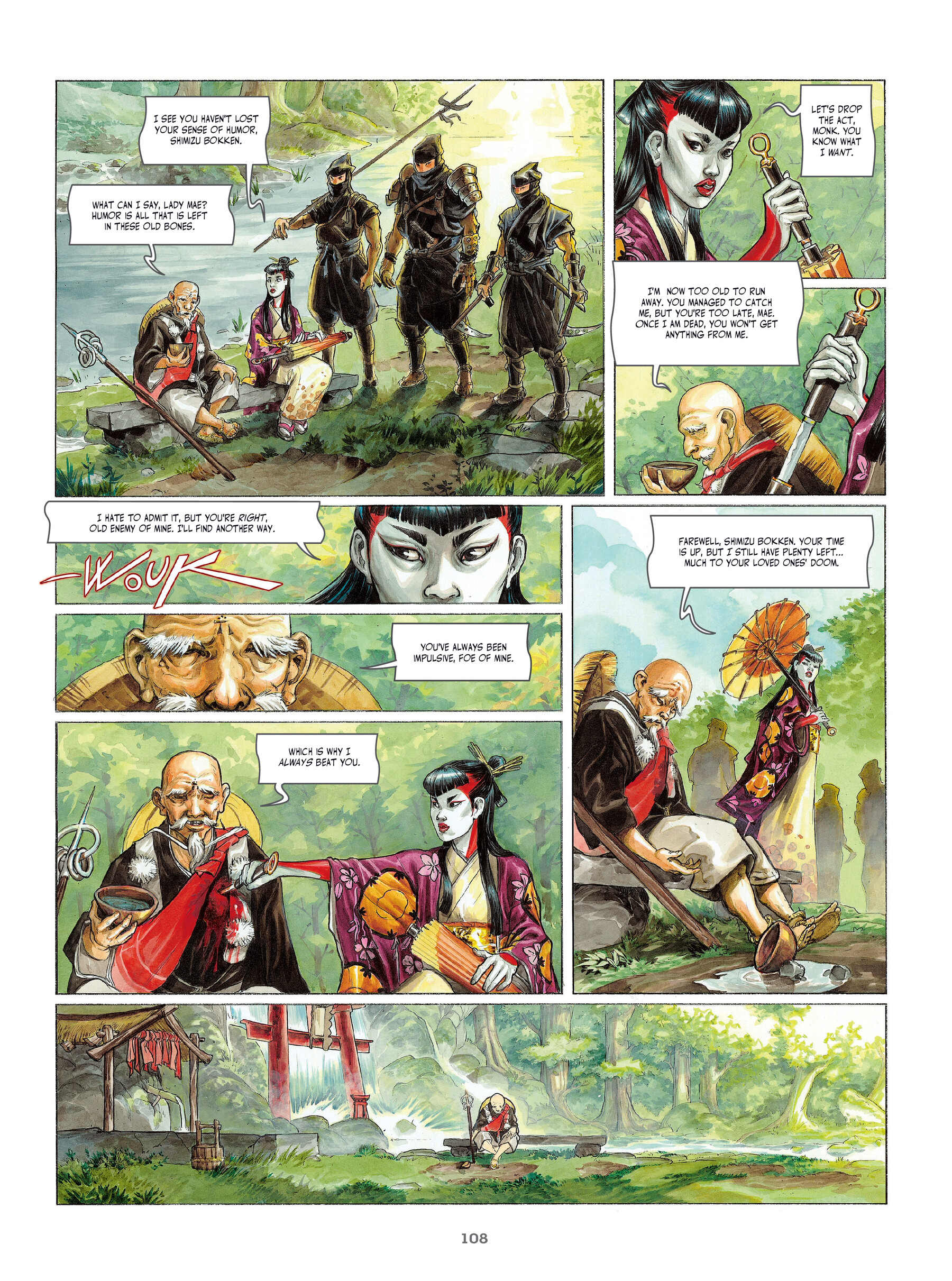 Read online Legends of the Pierced Veil: Izuna comic -  Issue # TPB (Part 2) - 9