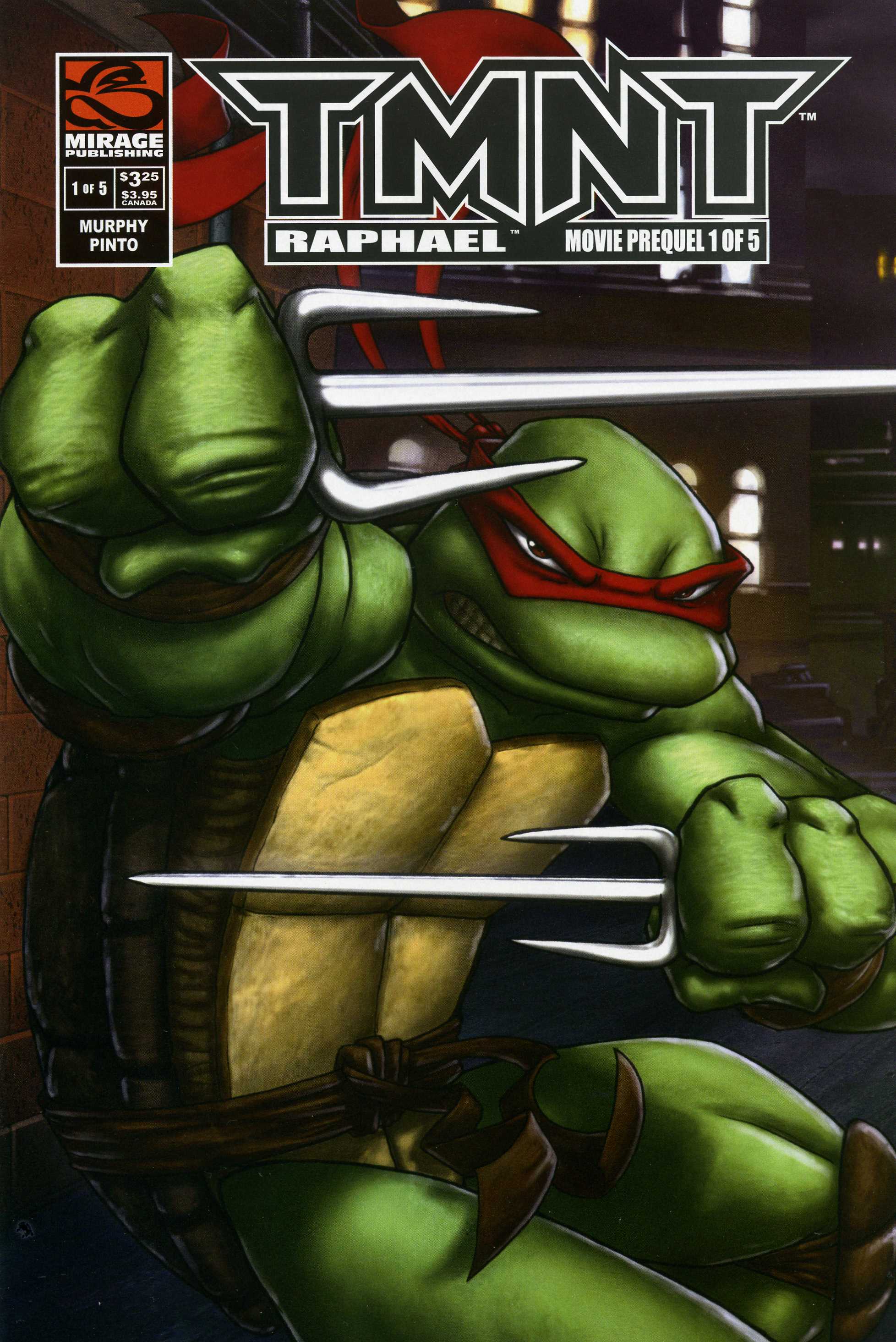 Read online TMNT Movie Prequel comic -  Issue #1 - 1