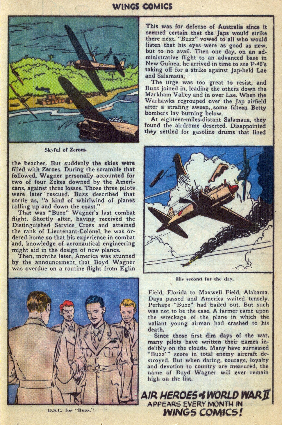 Read online Wings Comics comic -  Issue #78 - 35