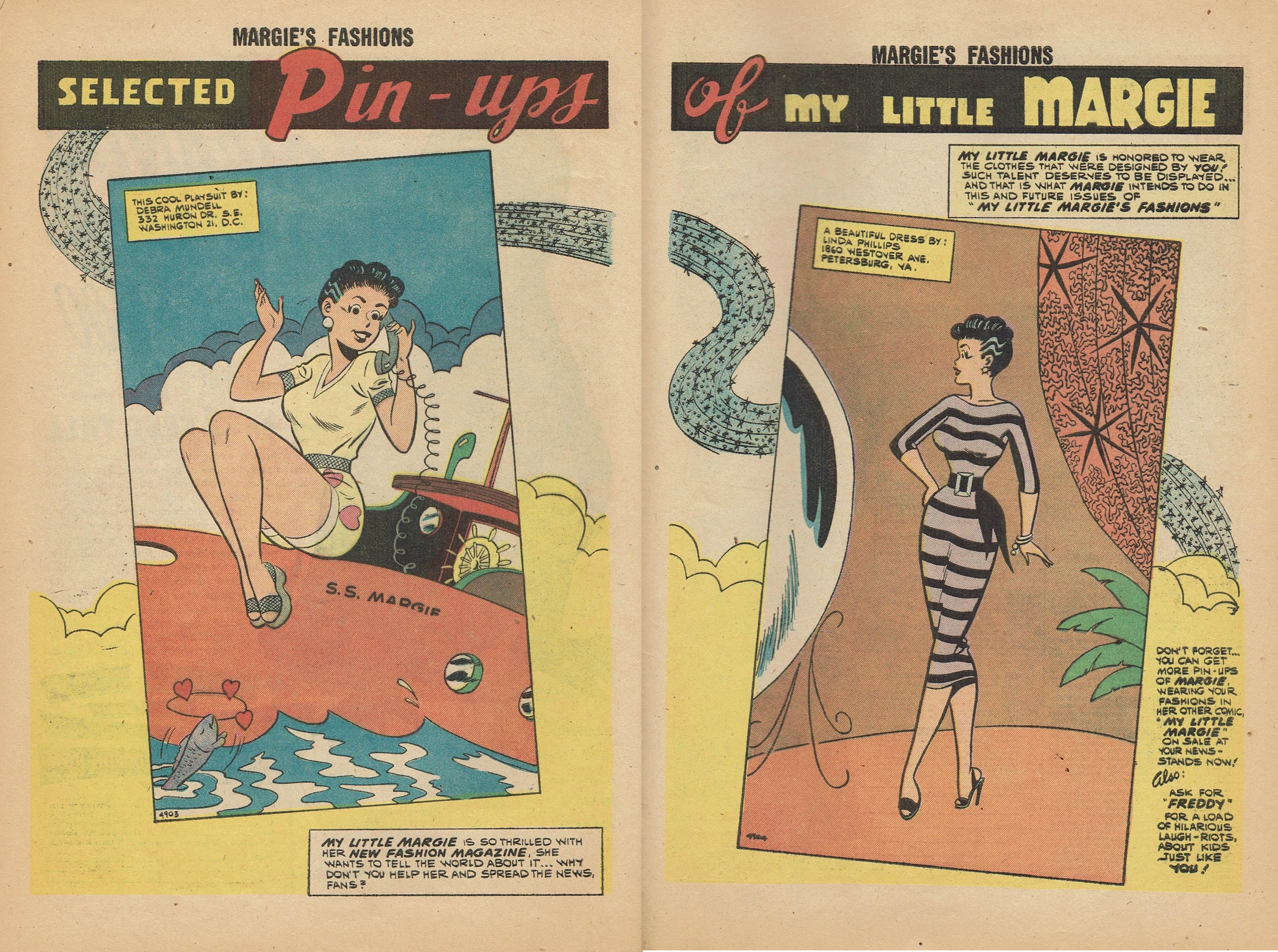 Read online My Little Margie's Fashions comic -  Issue #1 - 30