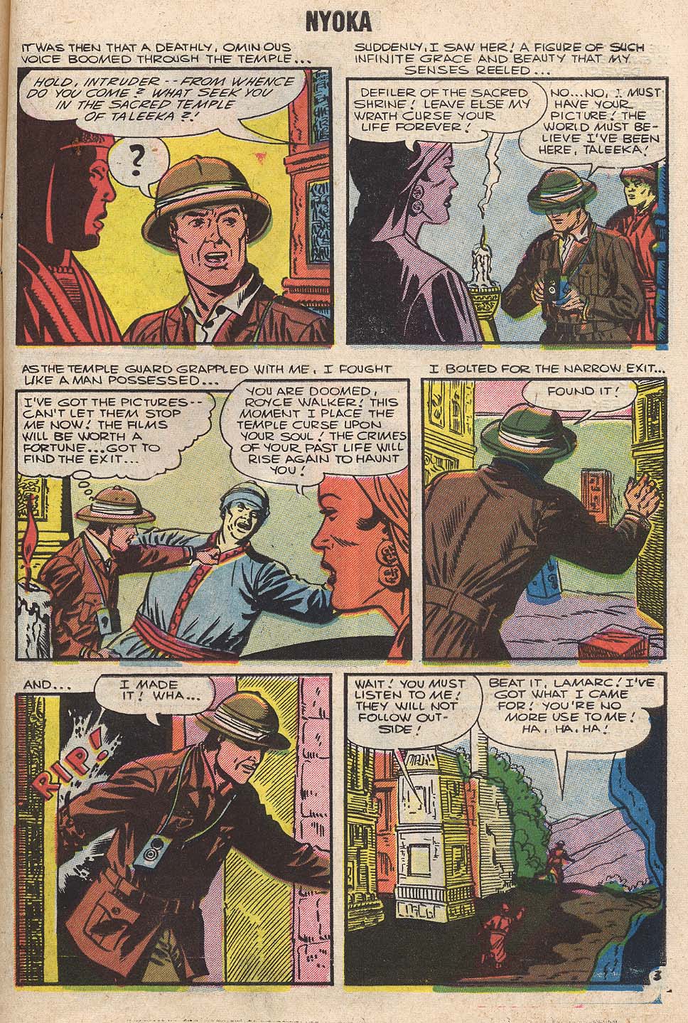 Read online Nyoka the Jungle Girl (1955) comic -  Issue #21 - 27