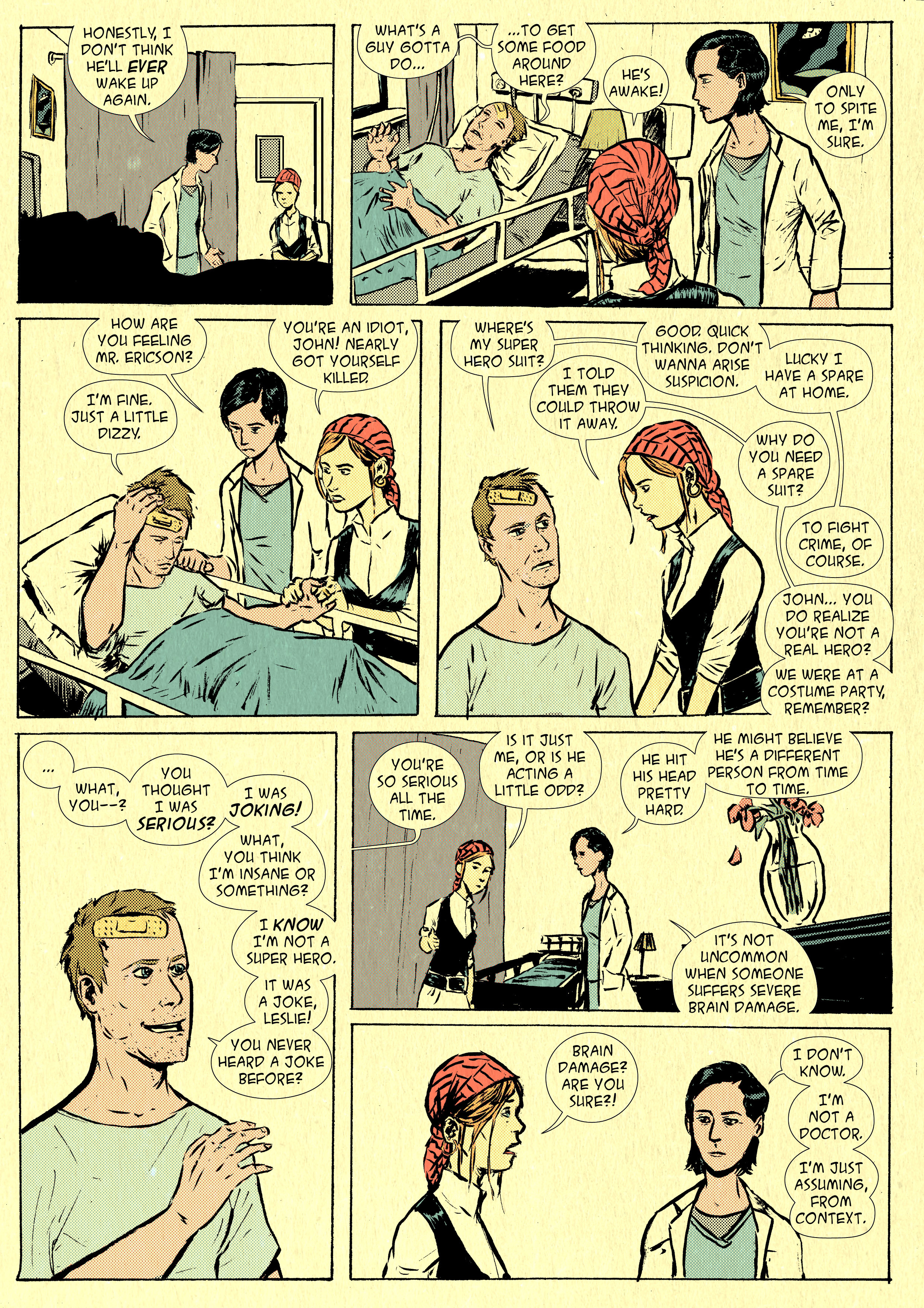 Read online Flying-Dog Man comic -  Issue #3 - 20