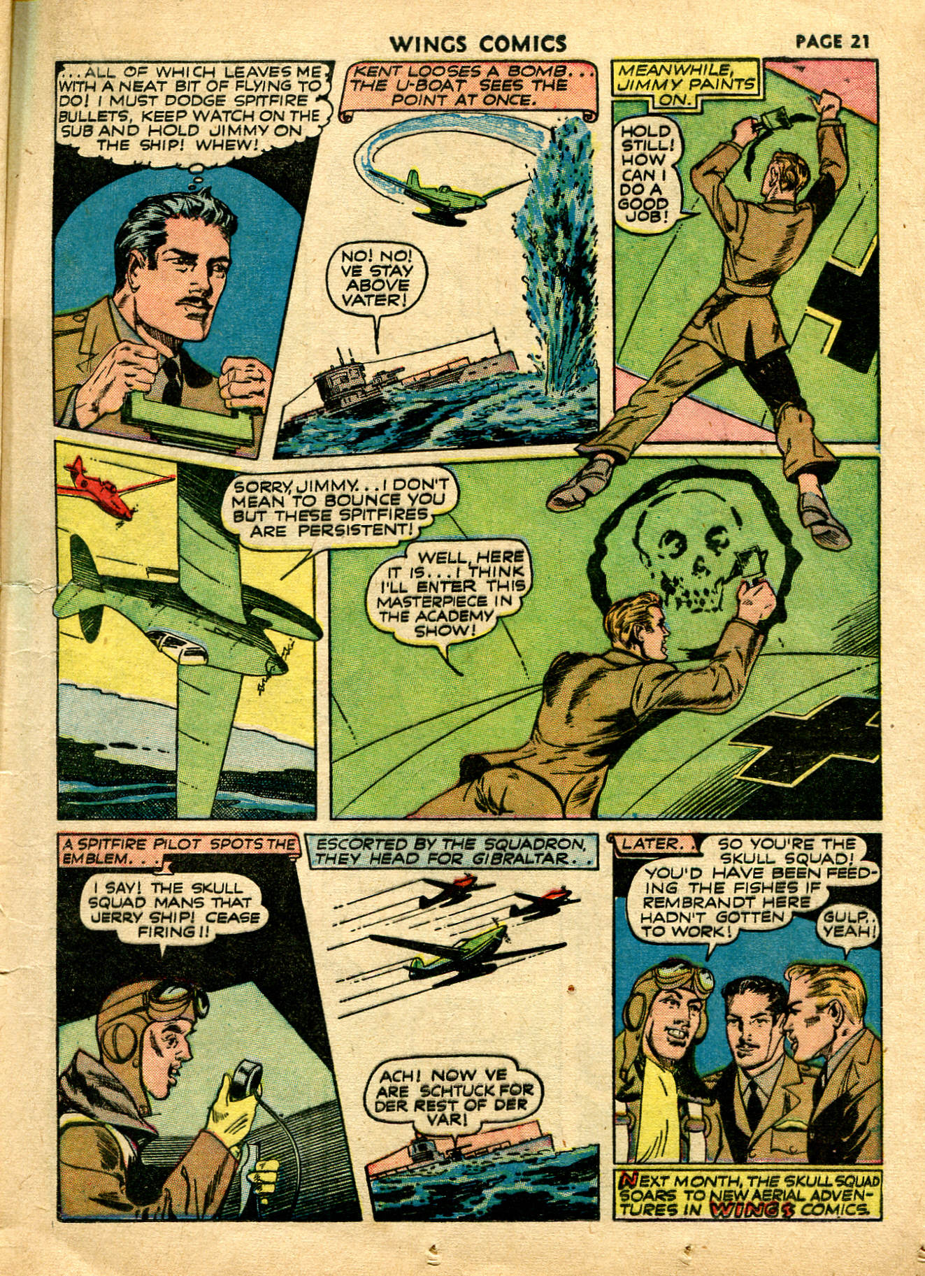 Read online Wings Comics comic -  Issue #15 - 23