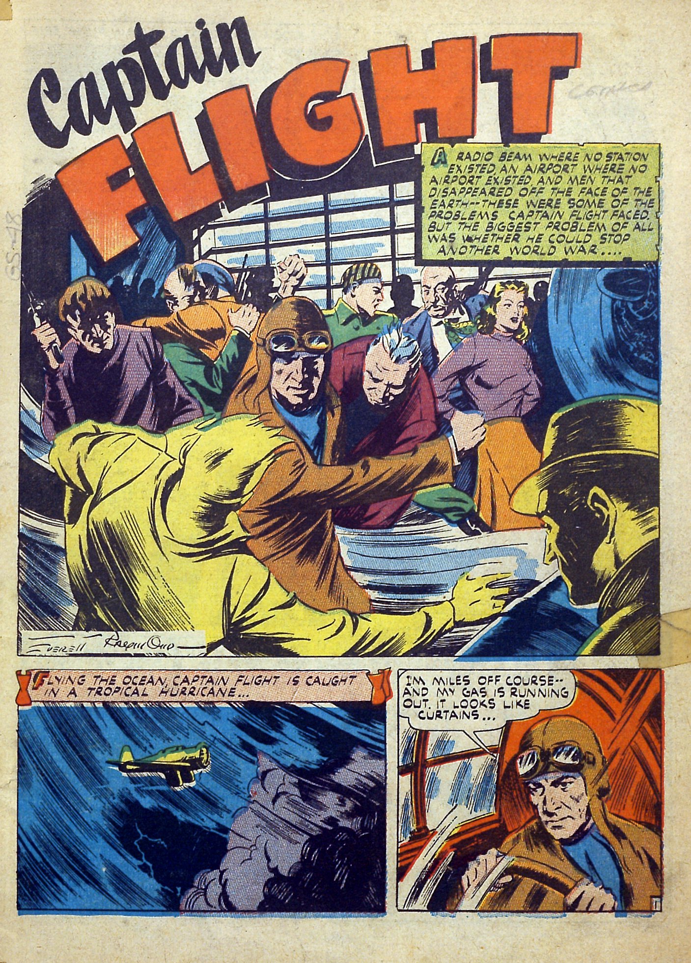 Read online Captain Flight Comics comic -  Issue #9 - 2