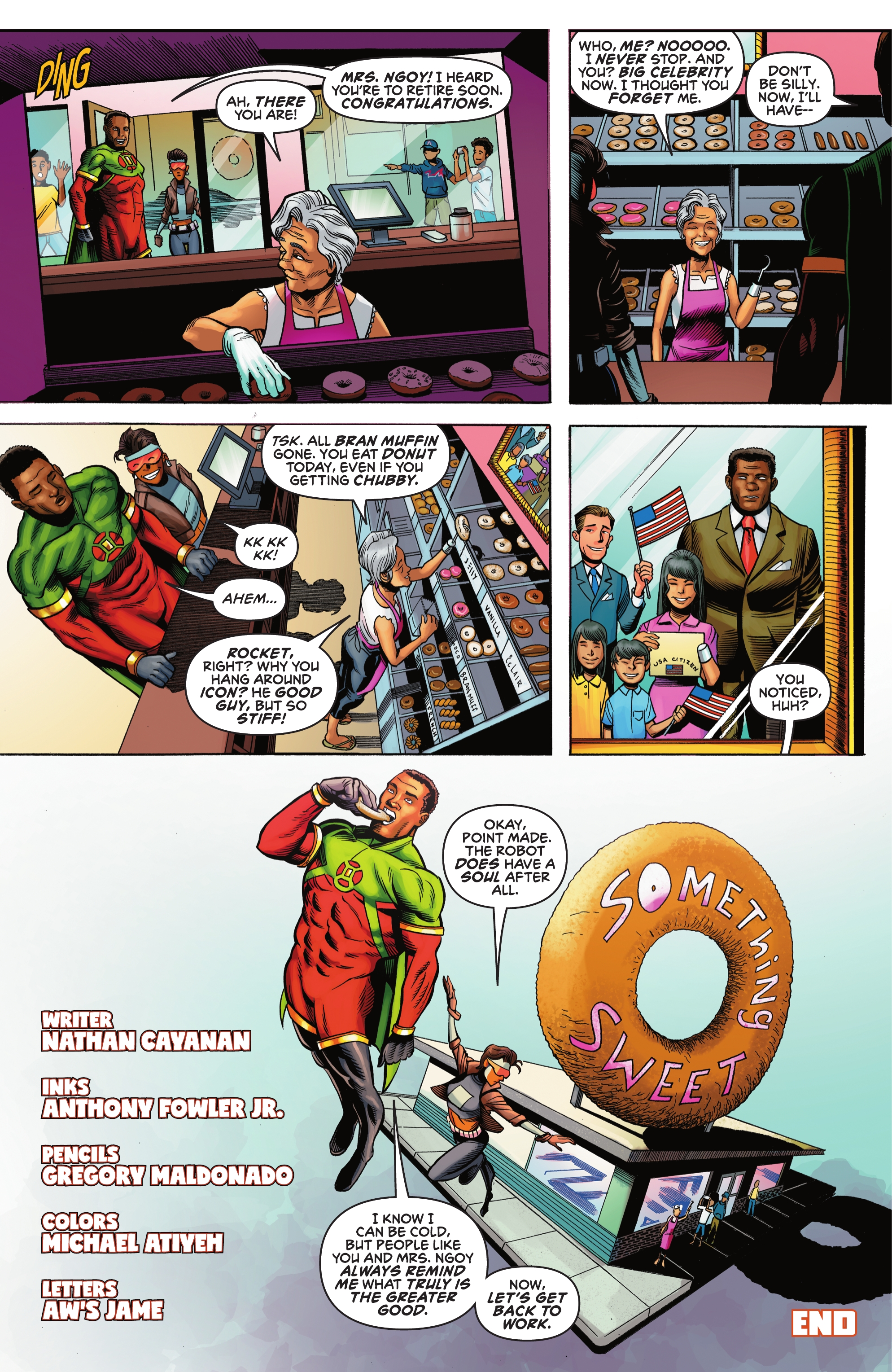 Read online New Talent Showcase: The Milestone Initiative comic -  Issue # TPB - 85