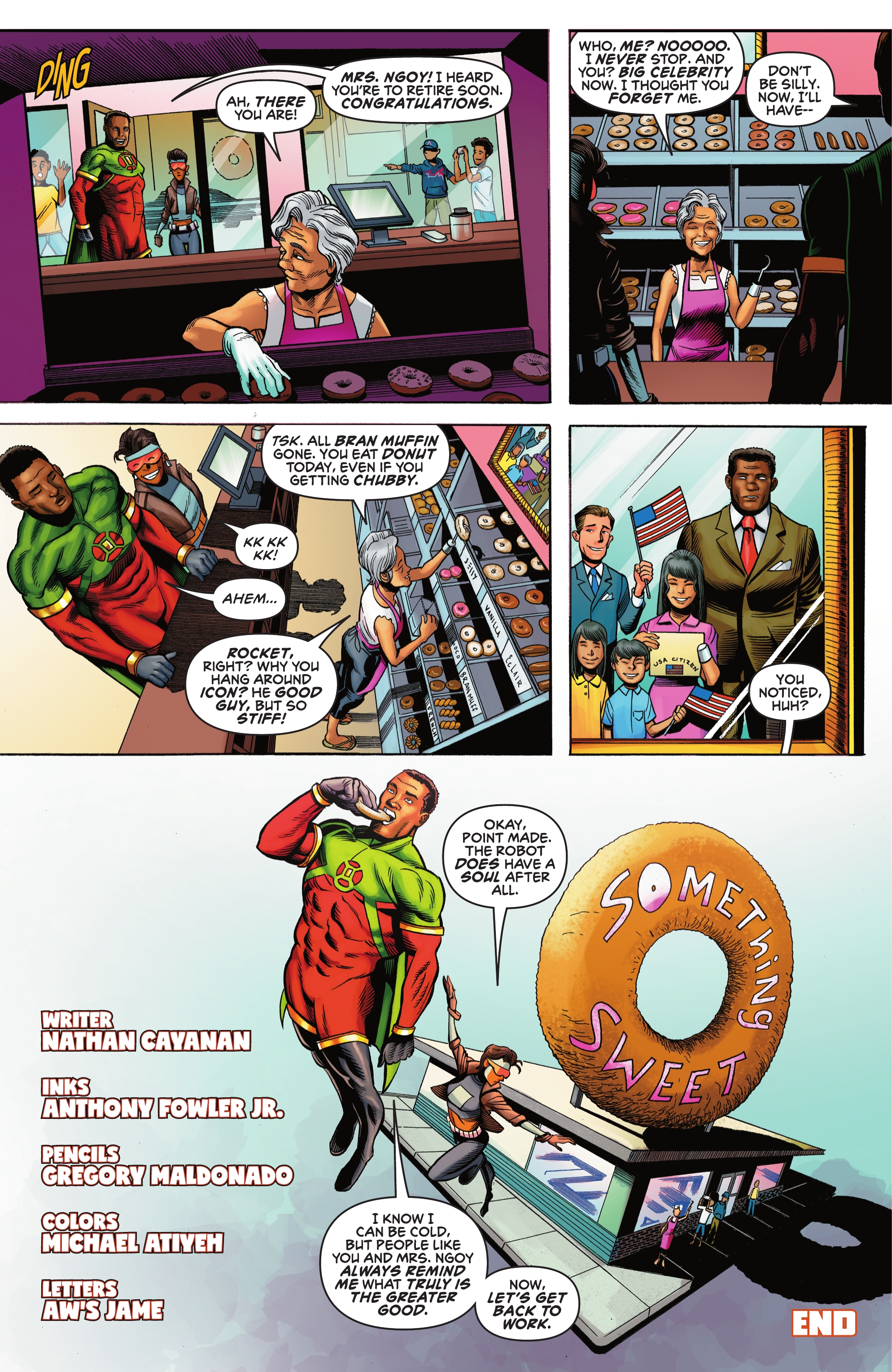 Read online New Talent Showcase: The Milestone Initiative comic -  Issue # TPB - 85