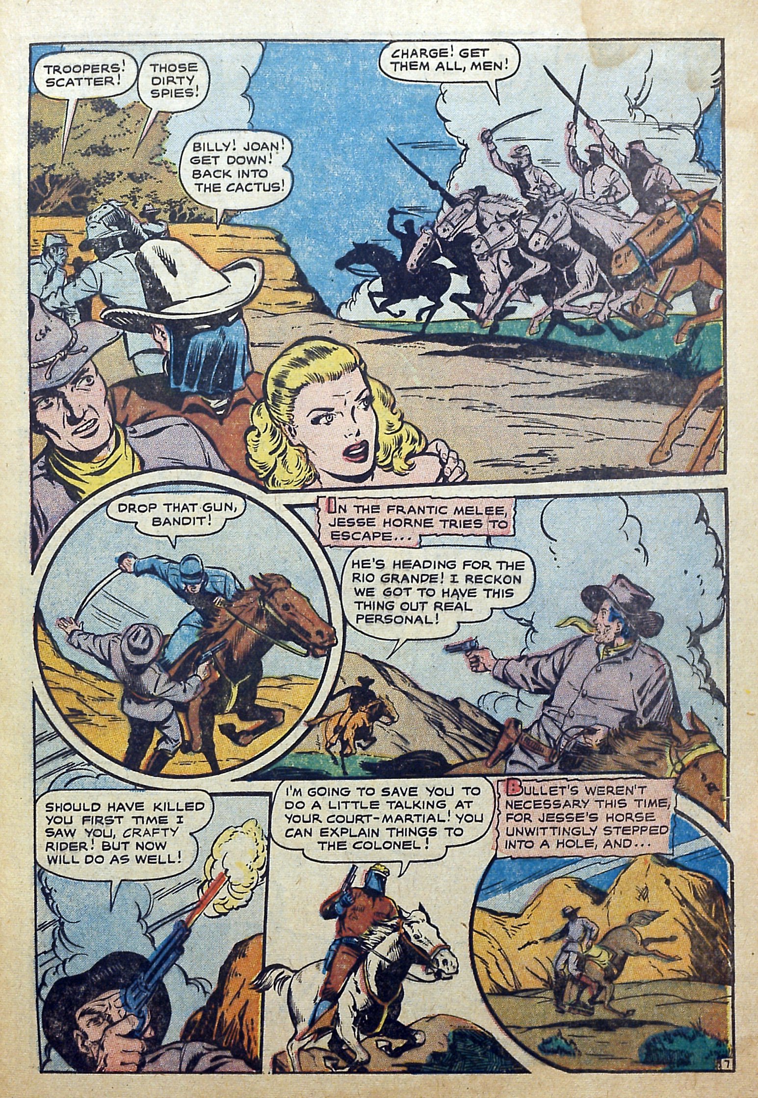 Read online Gunsmoke Trail comic -  Issue #1 - 33