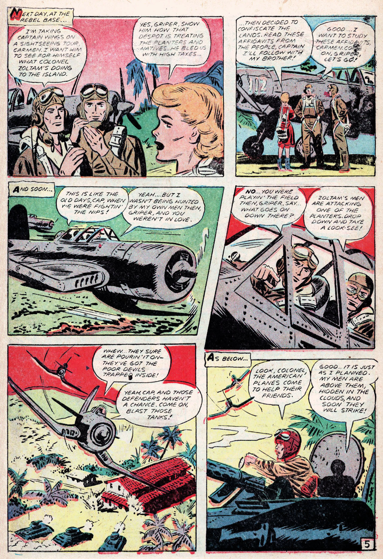 Read online Wings Comics comic -  Issue #107 - 7