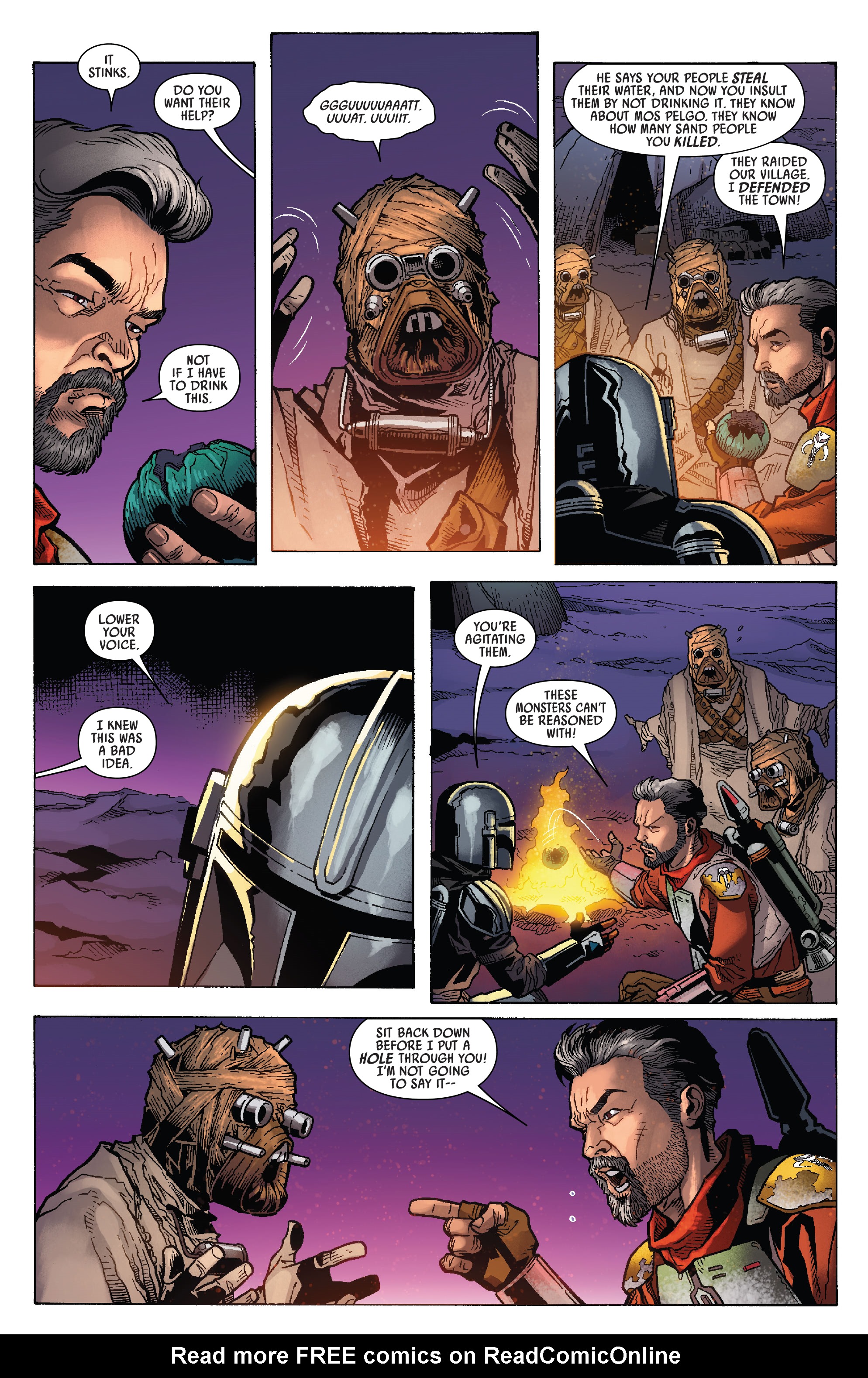 Read online Star Wars: The Mandalorian Season 2 comic -  Issue #1 - 25