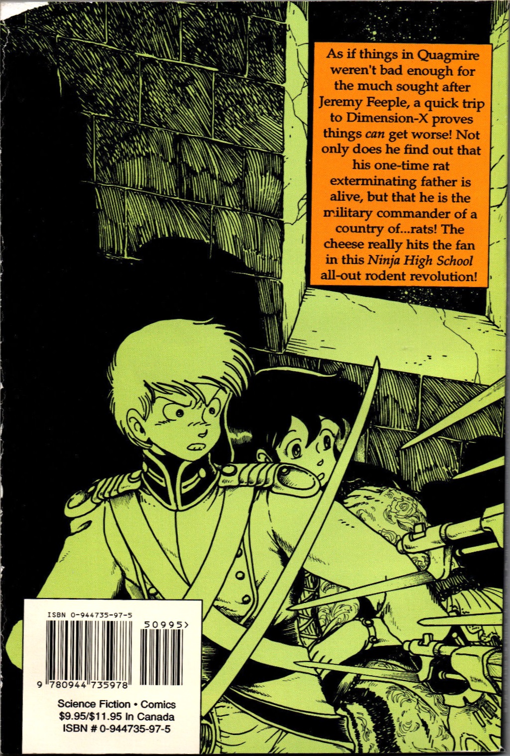 Read online Ninja High School: Of Rats & Men comic -  Issue # TPB - 112