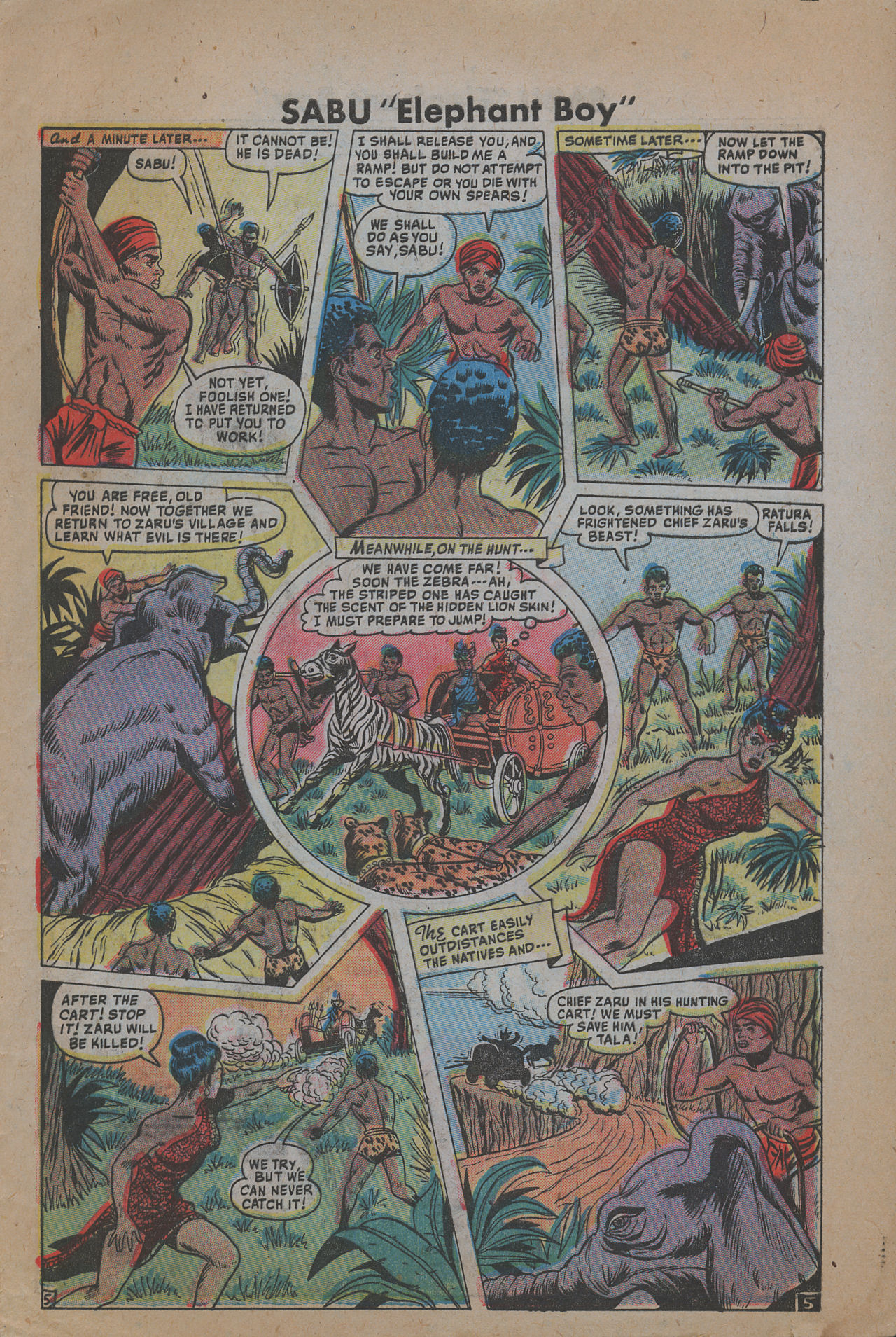 Read online Sabu: Elephant Boy comic -  Issue #2 - 29
