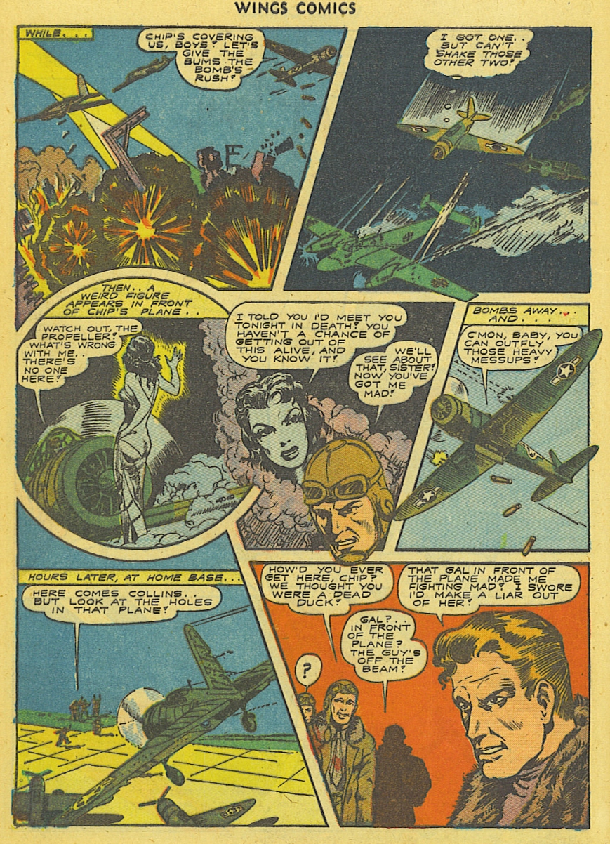 Read online Wings Comics comic -  Issue #43 - 48