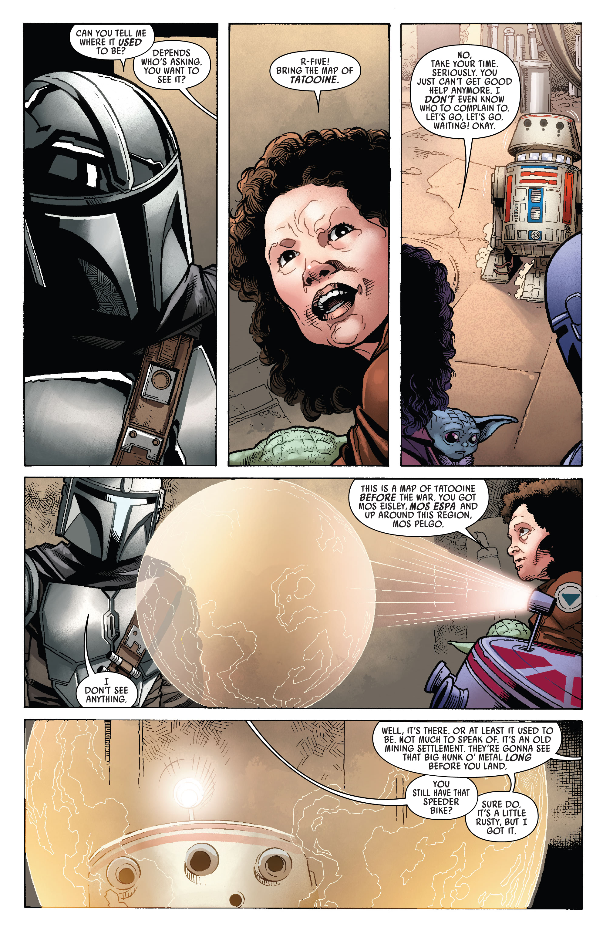 Read online Star Wars: The Mandalorian Season 2 comic -  Issue #1 - 12