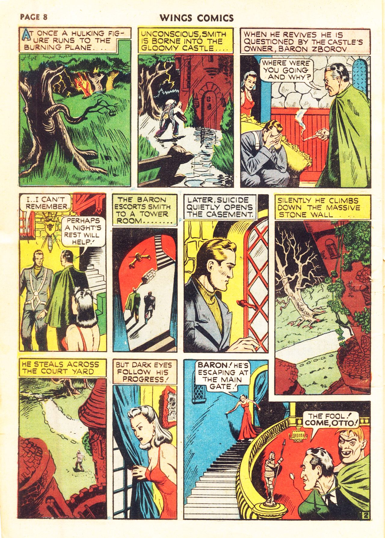 Read online Wings Comics comic -  Issue #11 - 10