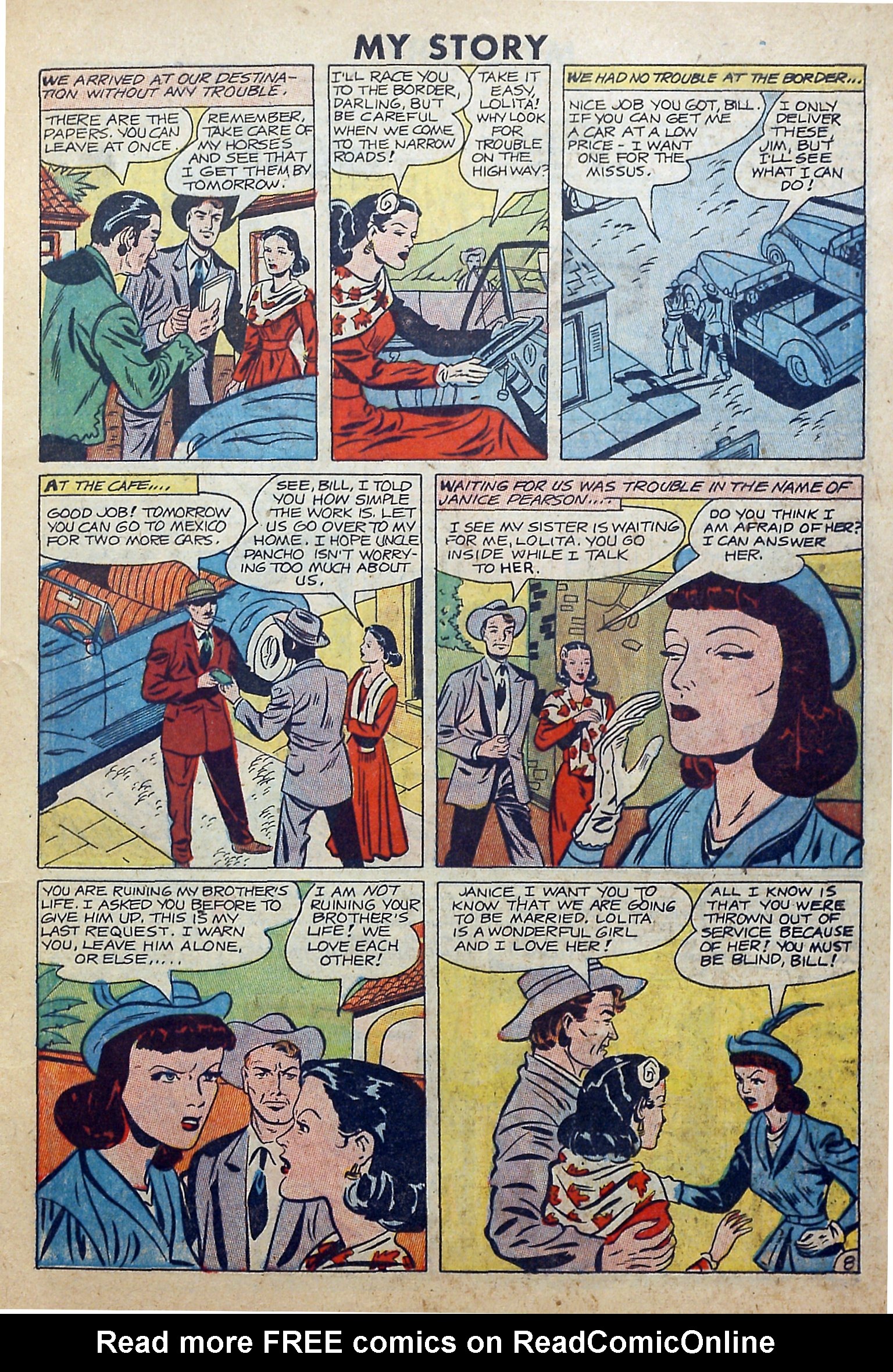 Read online My Story True Romances In Pictures comic -  Issue #12 - 9