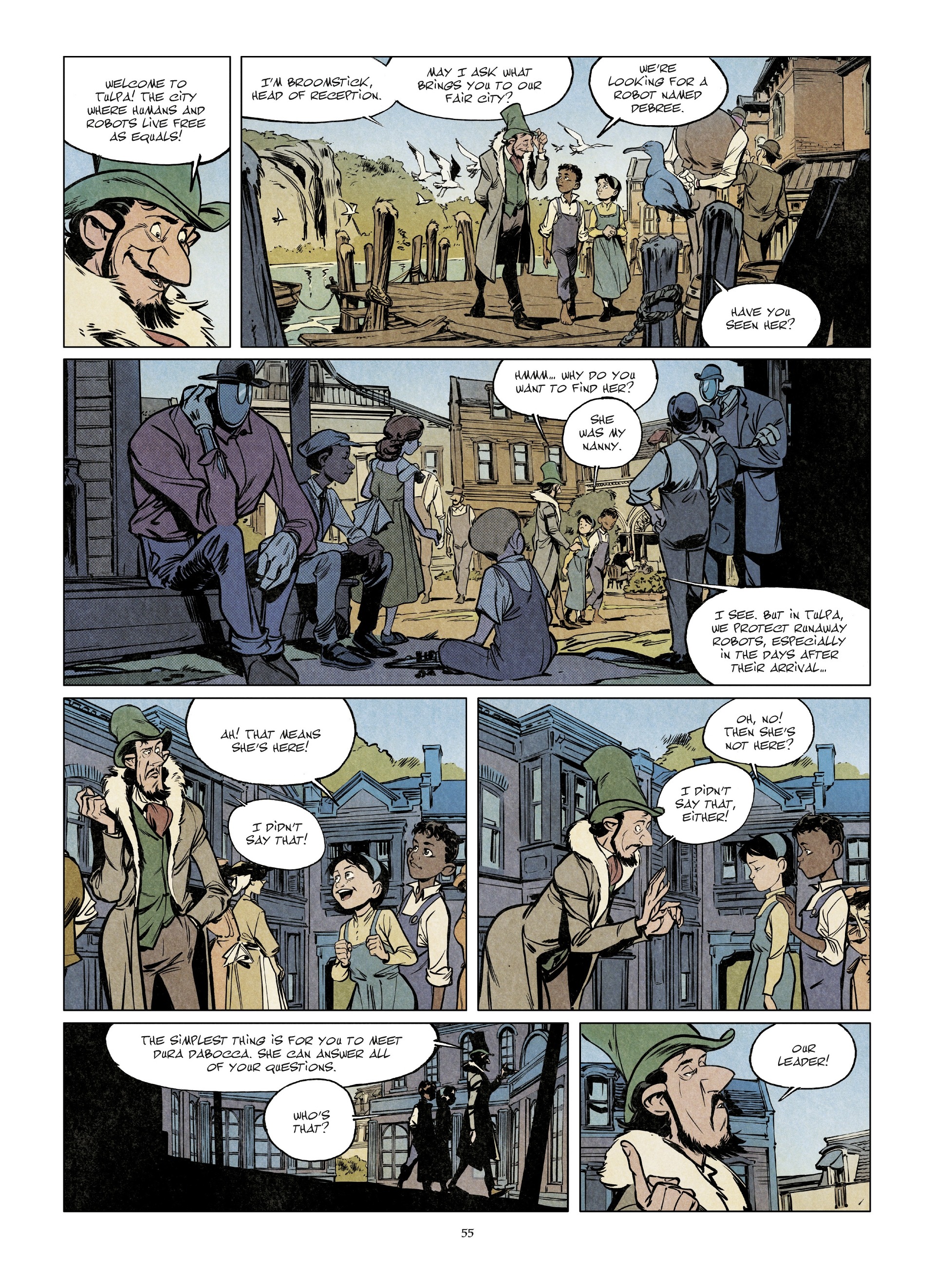 Read online Hearts of Steel: Debree, Cyrano, and Me comic -  Issue # TPB - 56