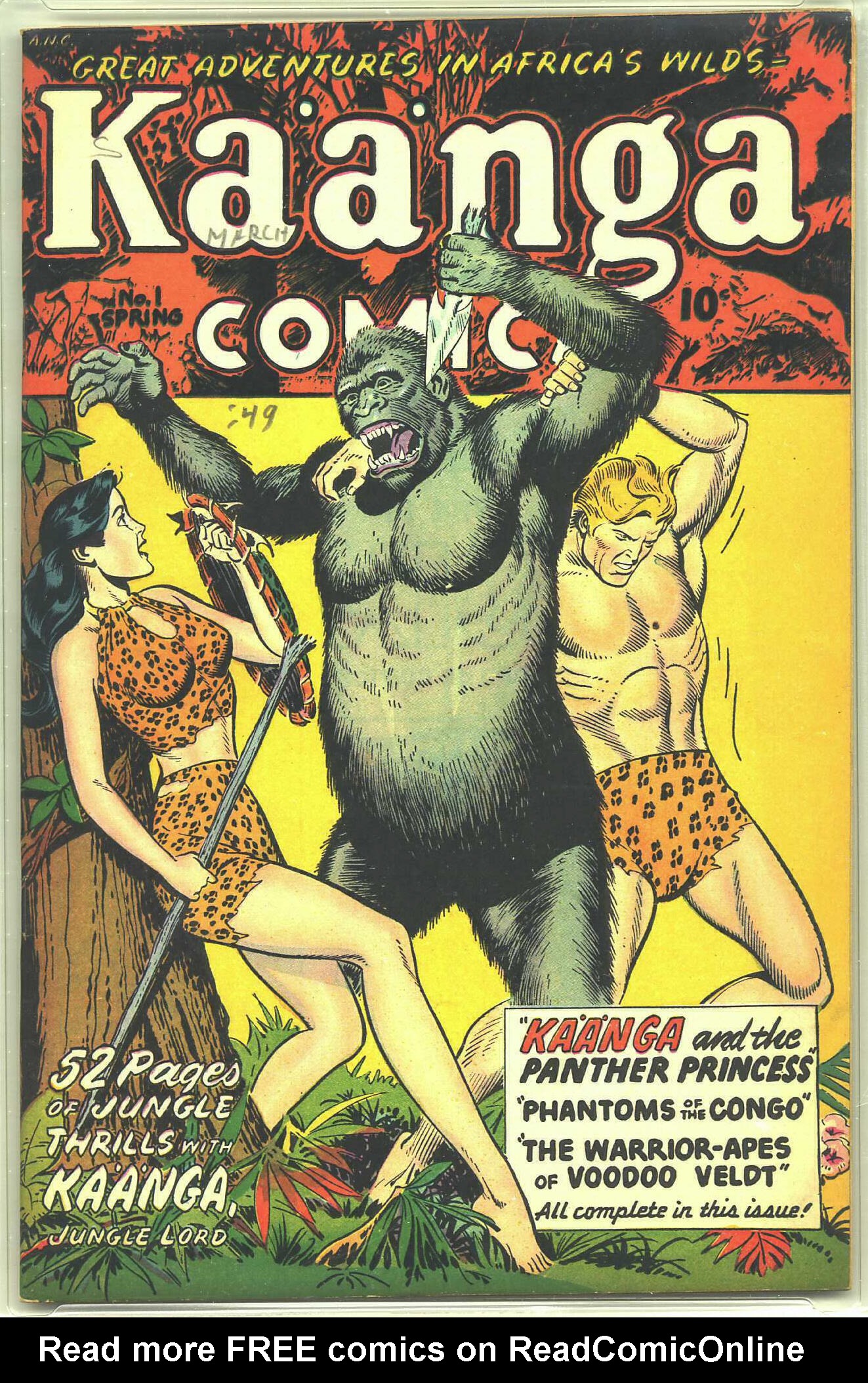 Read online Kaänga Comics comic -  Issue #1 - 1
