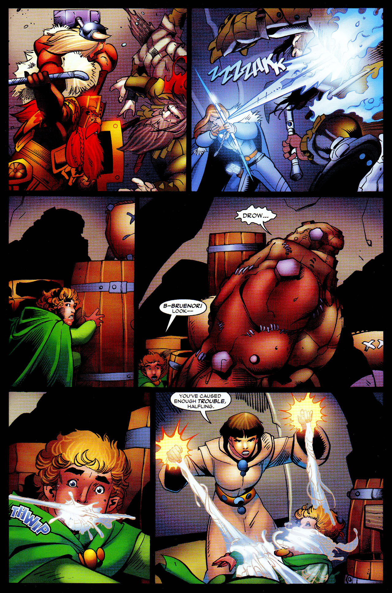 Read online Forgotten Realms: Streams of Silver comic -  Issue #3 - 29