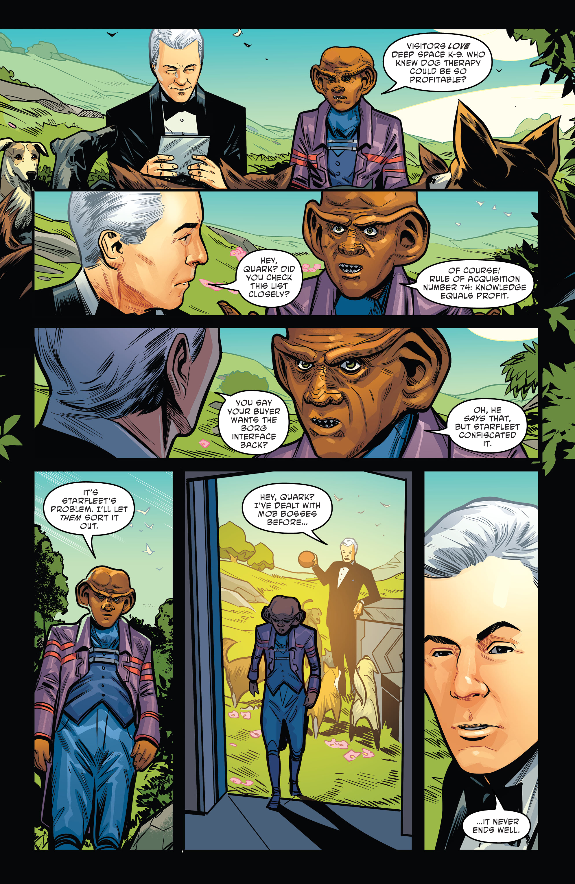 Read online Star Trek: Deep Space Nine - The Dog of War comic -  Issue #2 - 8