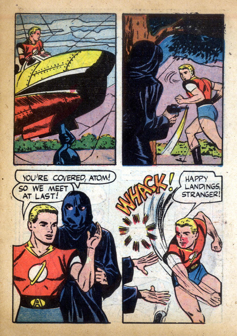Read online Captain Atom (1950) comic -  Issue #6 - 19