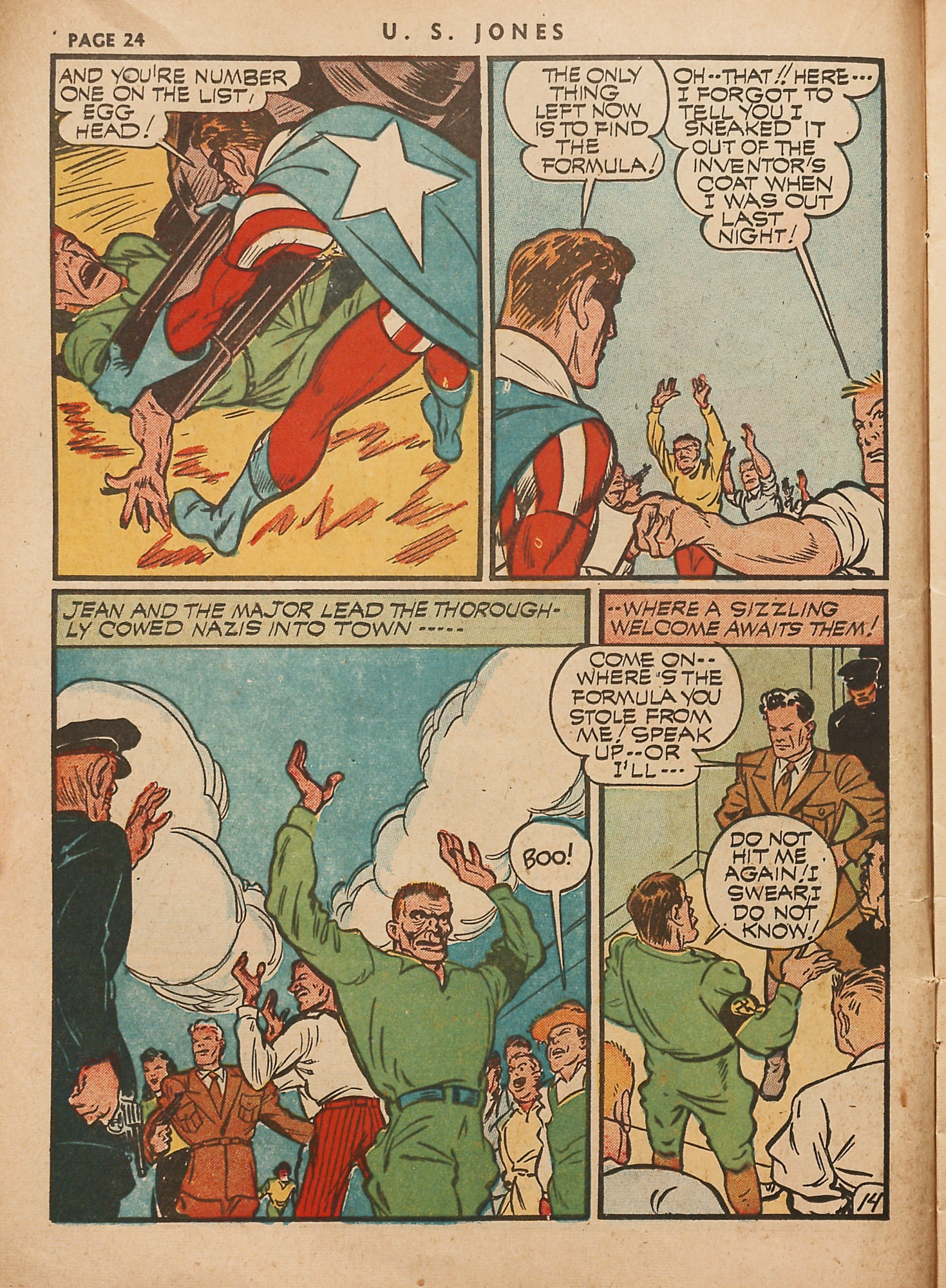 Read online U.S. Jones comic -  Issue #1 - 25