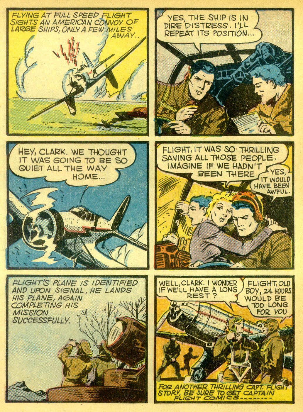 Read online Captain Flight Comics comic -  Issue #2 - 22