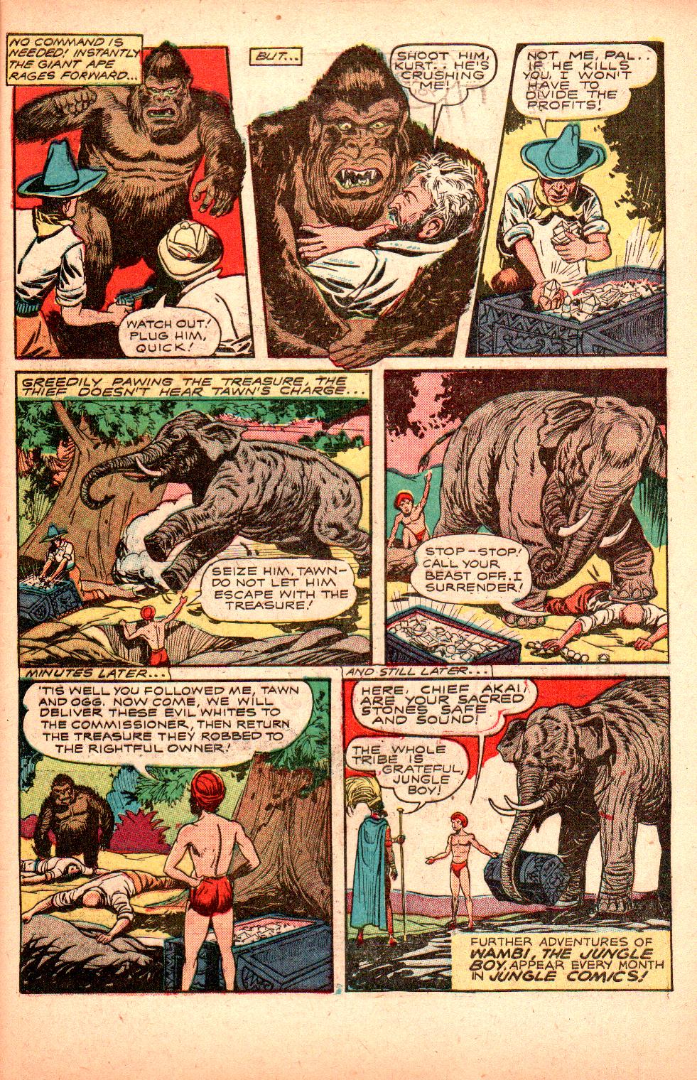 Read online Wambi Jungle Boy comic -  Issue #6 - 49