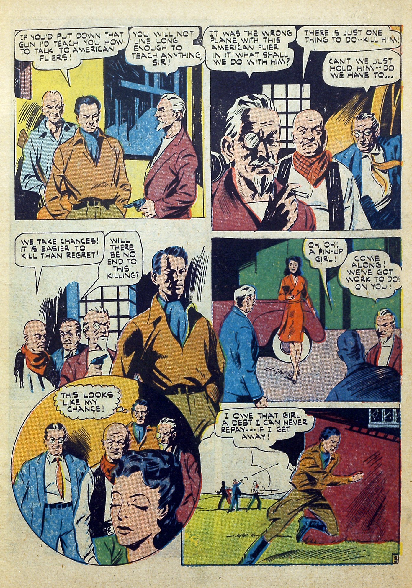 Read online Captain Flight Comics comic -  Issue #9 - 4